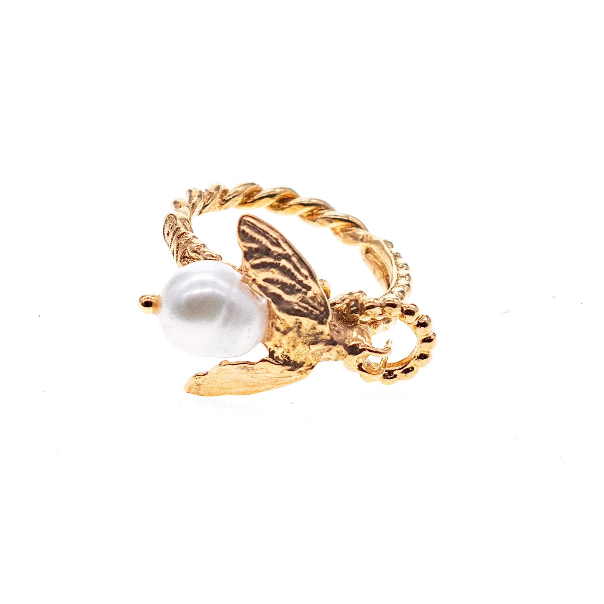 Gold plated rings