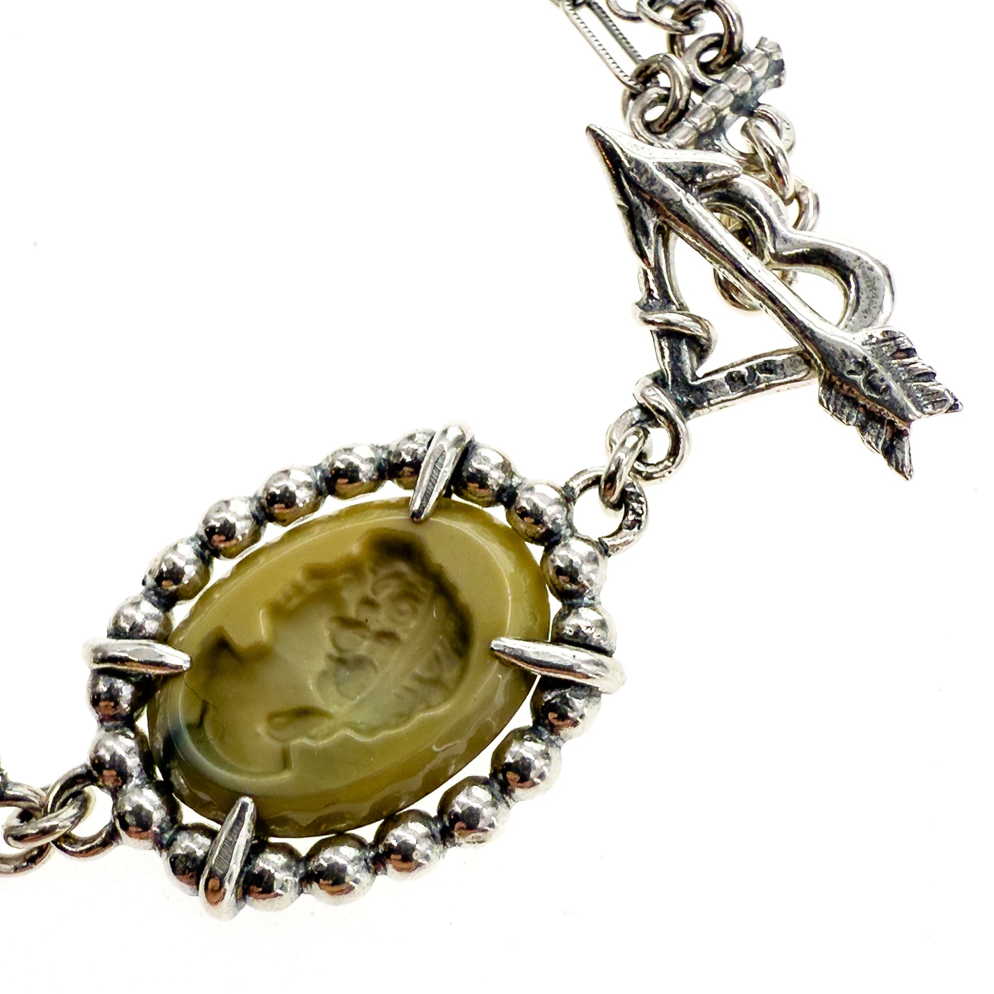 Ex Voto Cameo Bracelet – Sterling Silver – Gem Kingdom