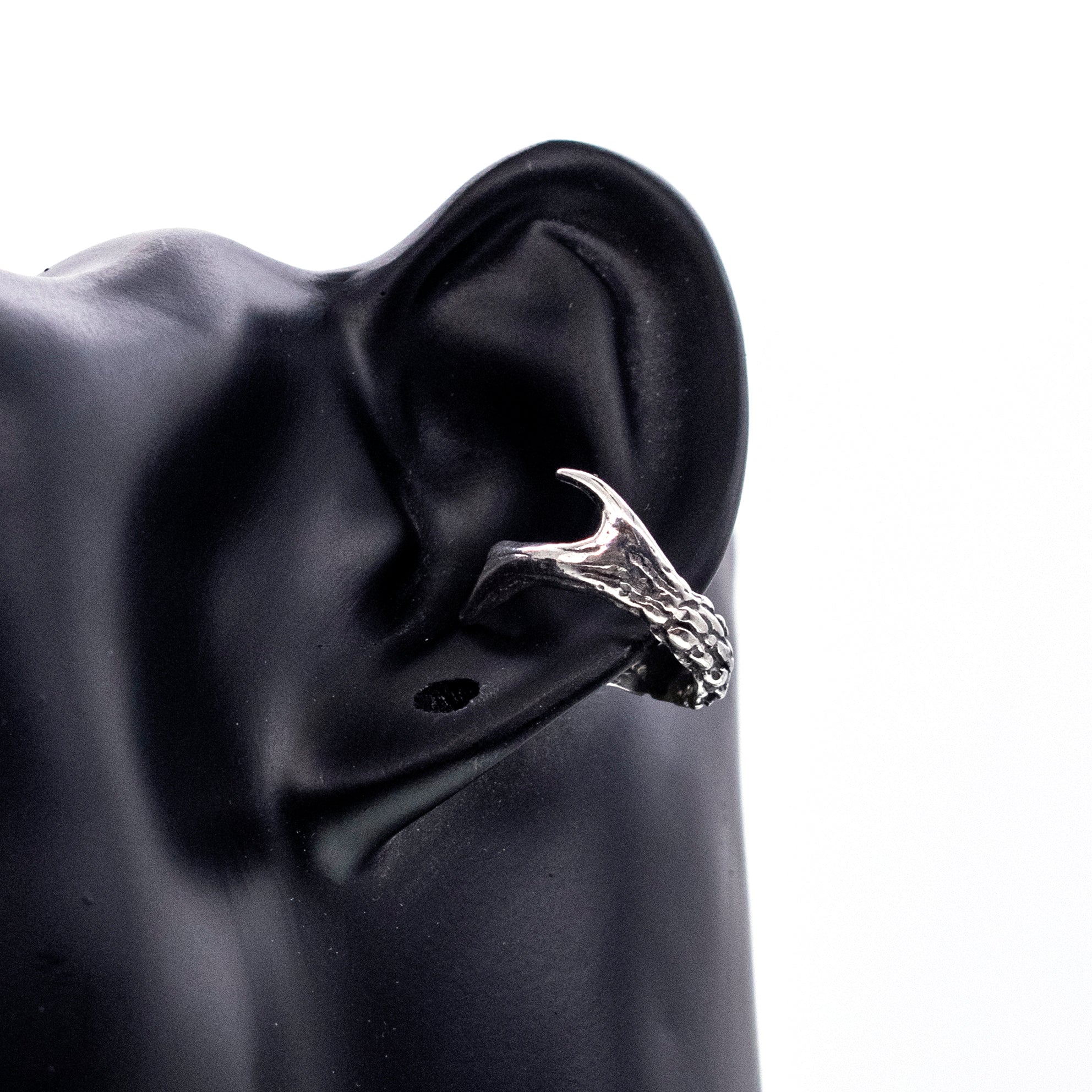 Antler Sterling Silver Ear Cuff – Sterling Silver – Gem Kingdom