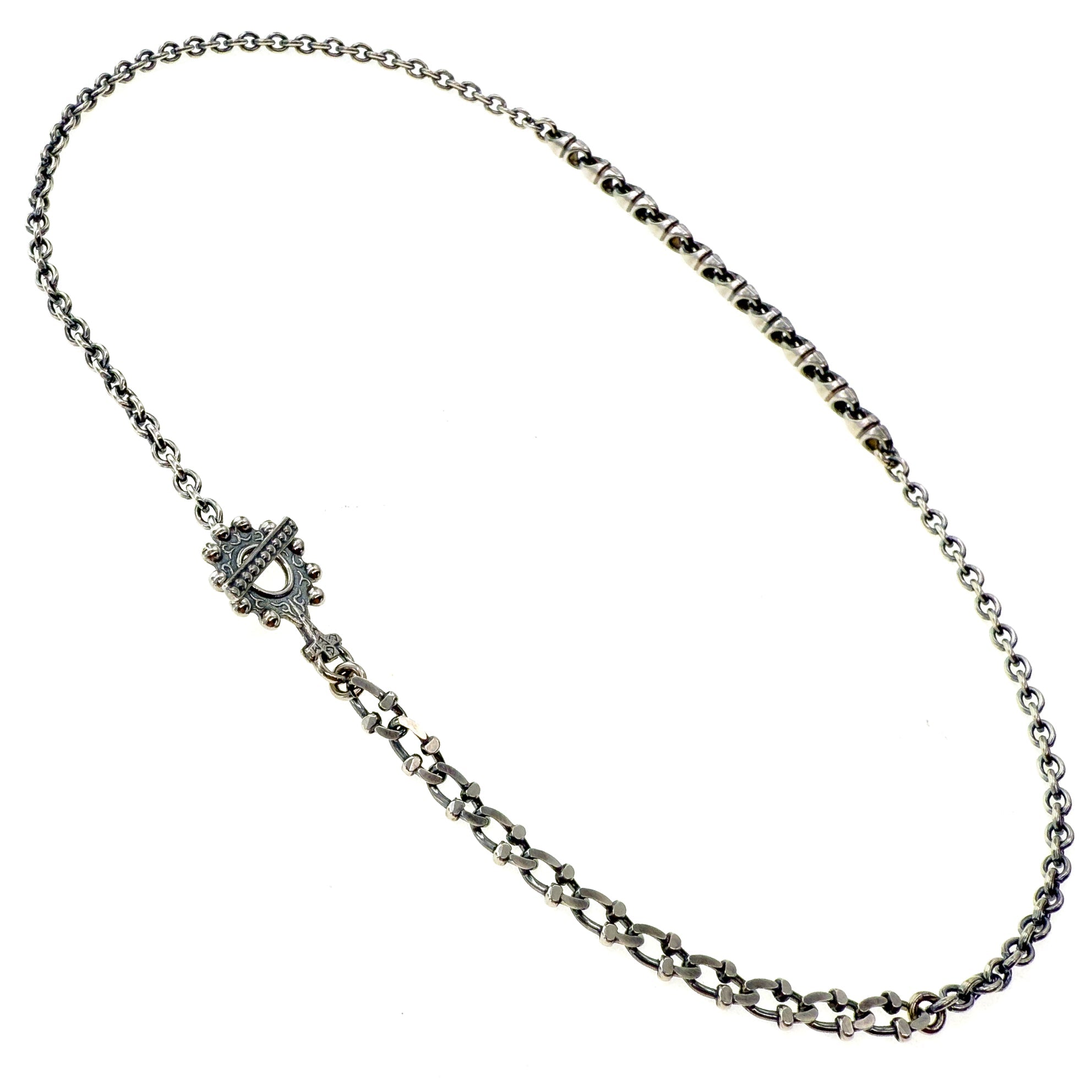 Rosary Sterling Silver Necklace – Sterling Silver – Gem Kingdom