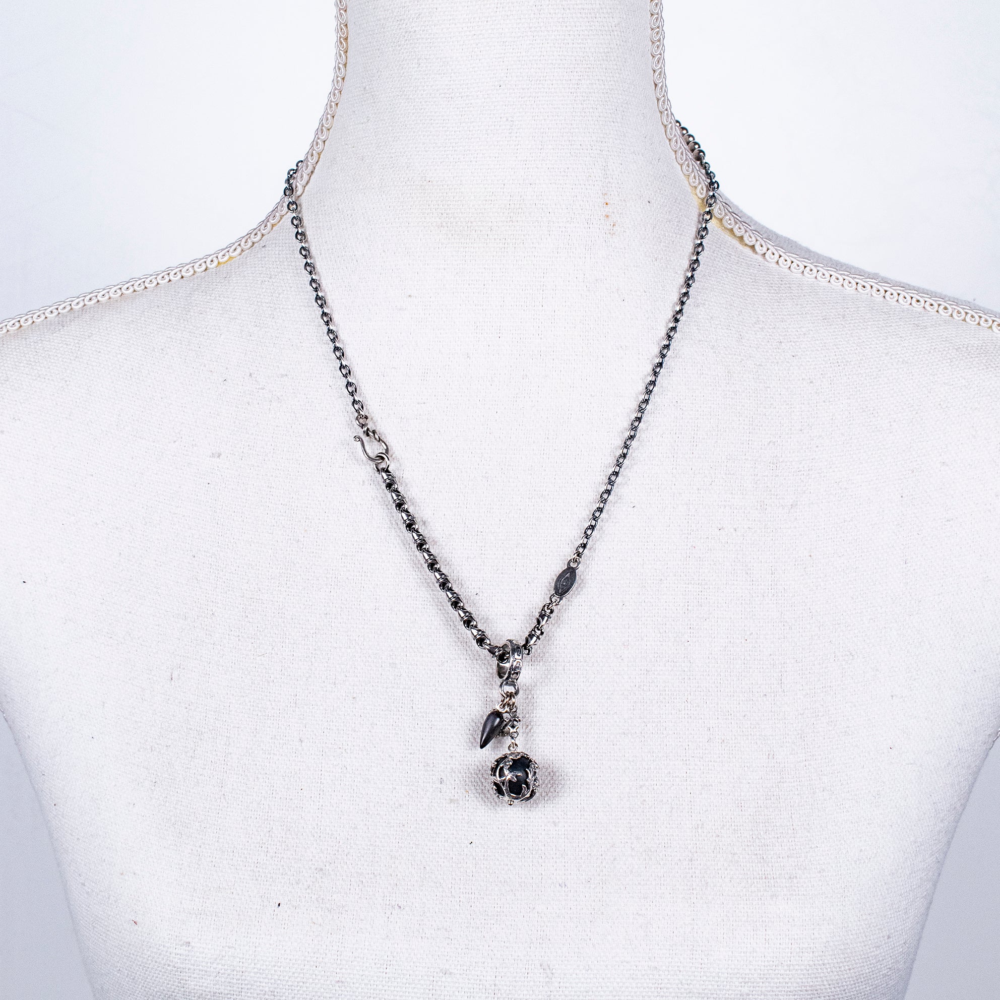 Sterling Silver Mixed Chain Necklace