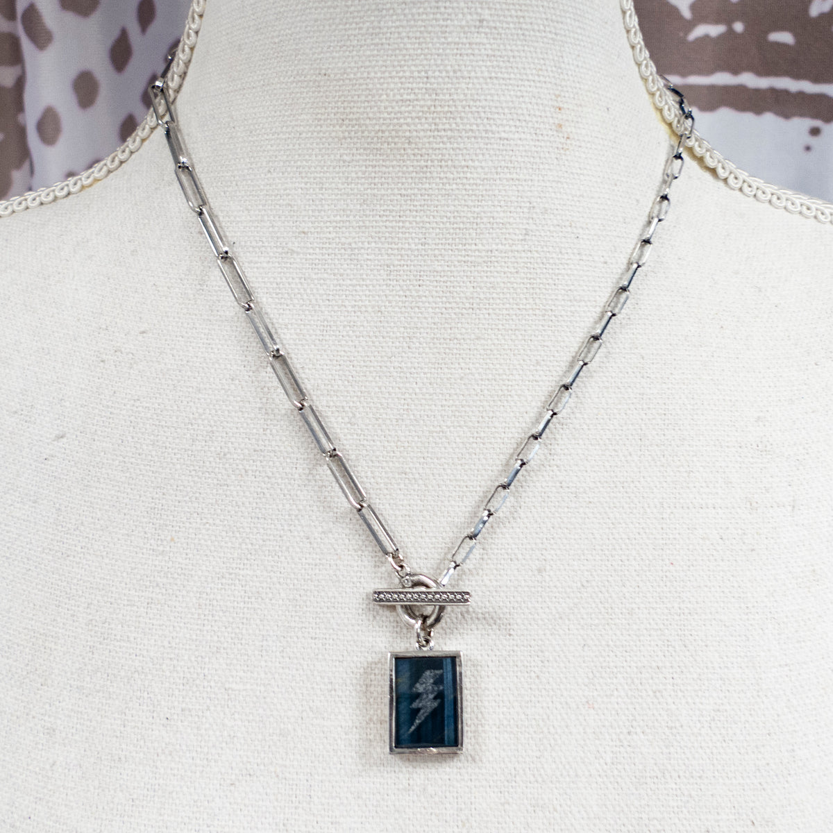 Rebel Rebel Lightning Bolt Necklace