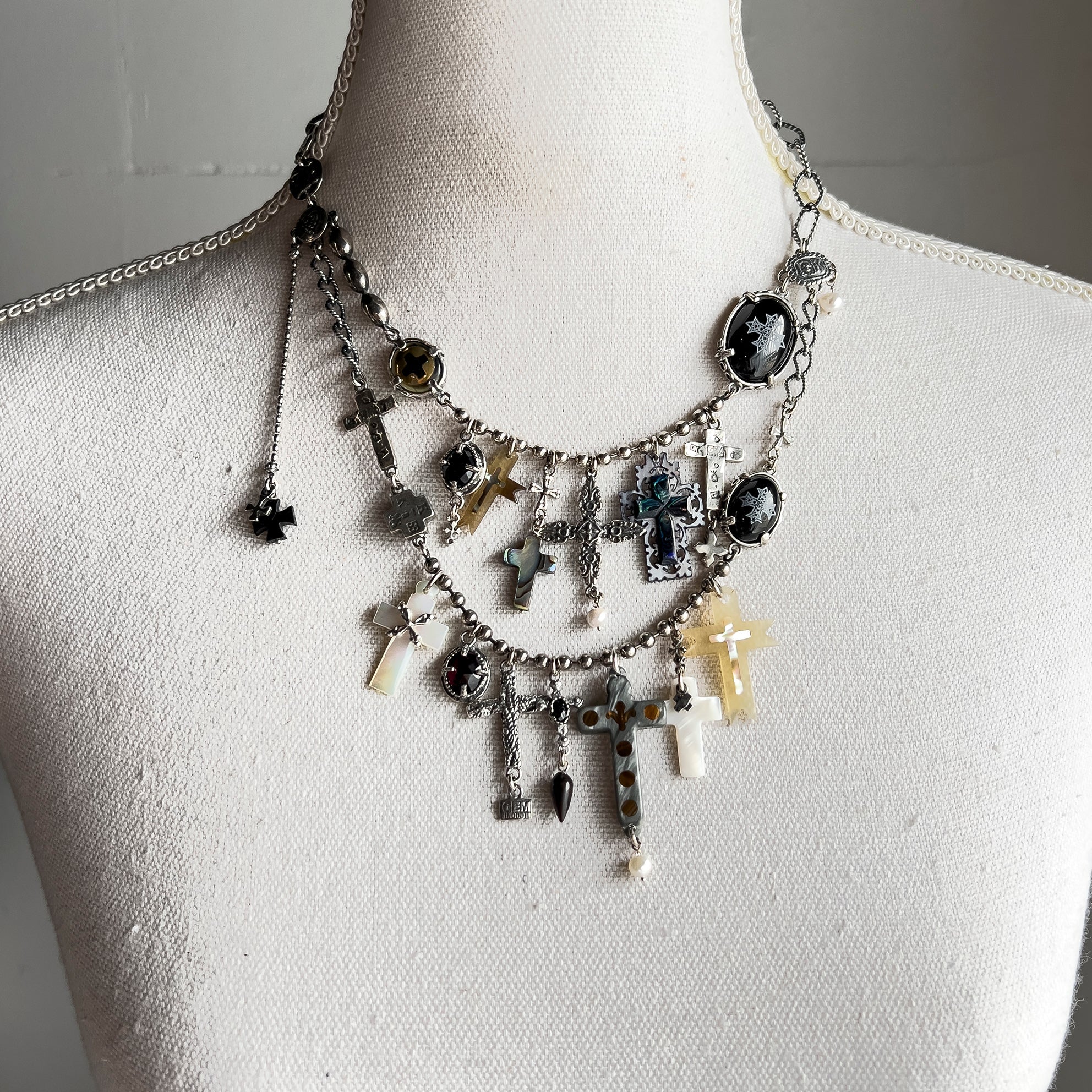 Sacred Relics Necklace – Sterling Silver – Gem Kingdom