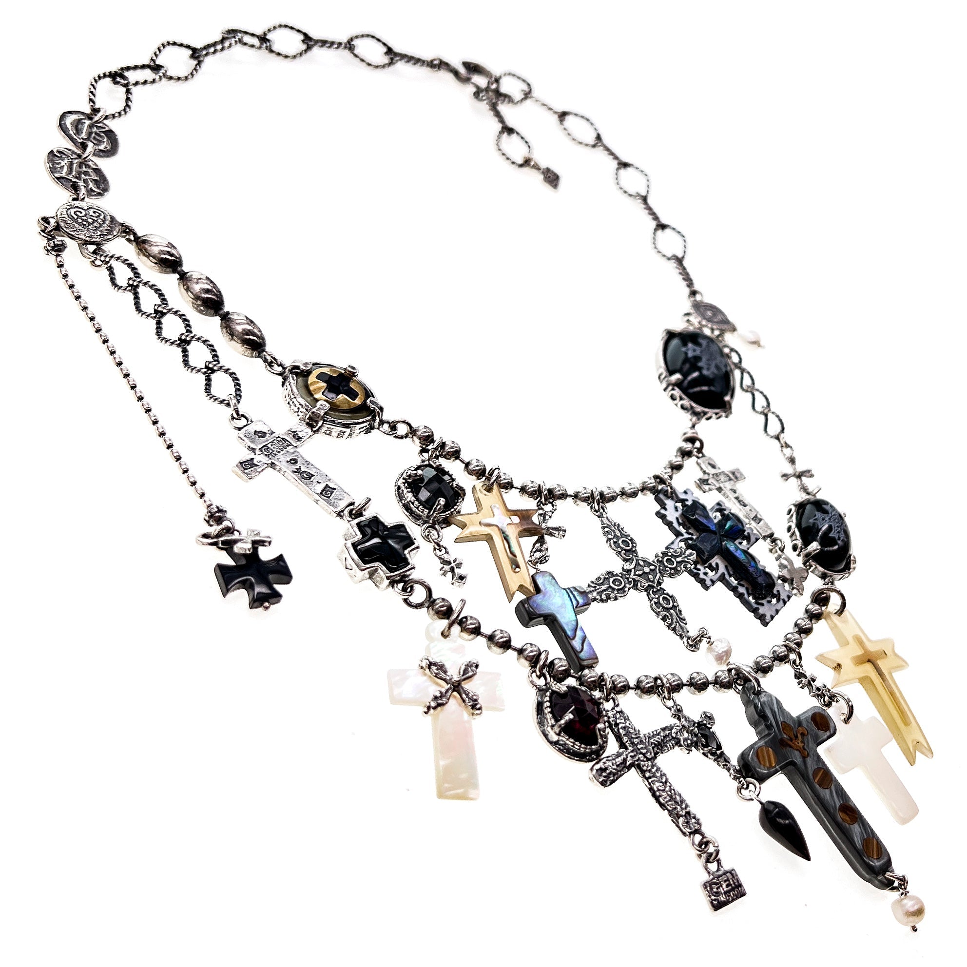 Sacred Relics Necklace – Sterling Silver – Gem Kingdom