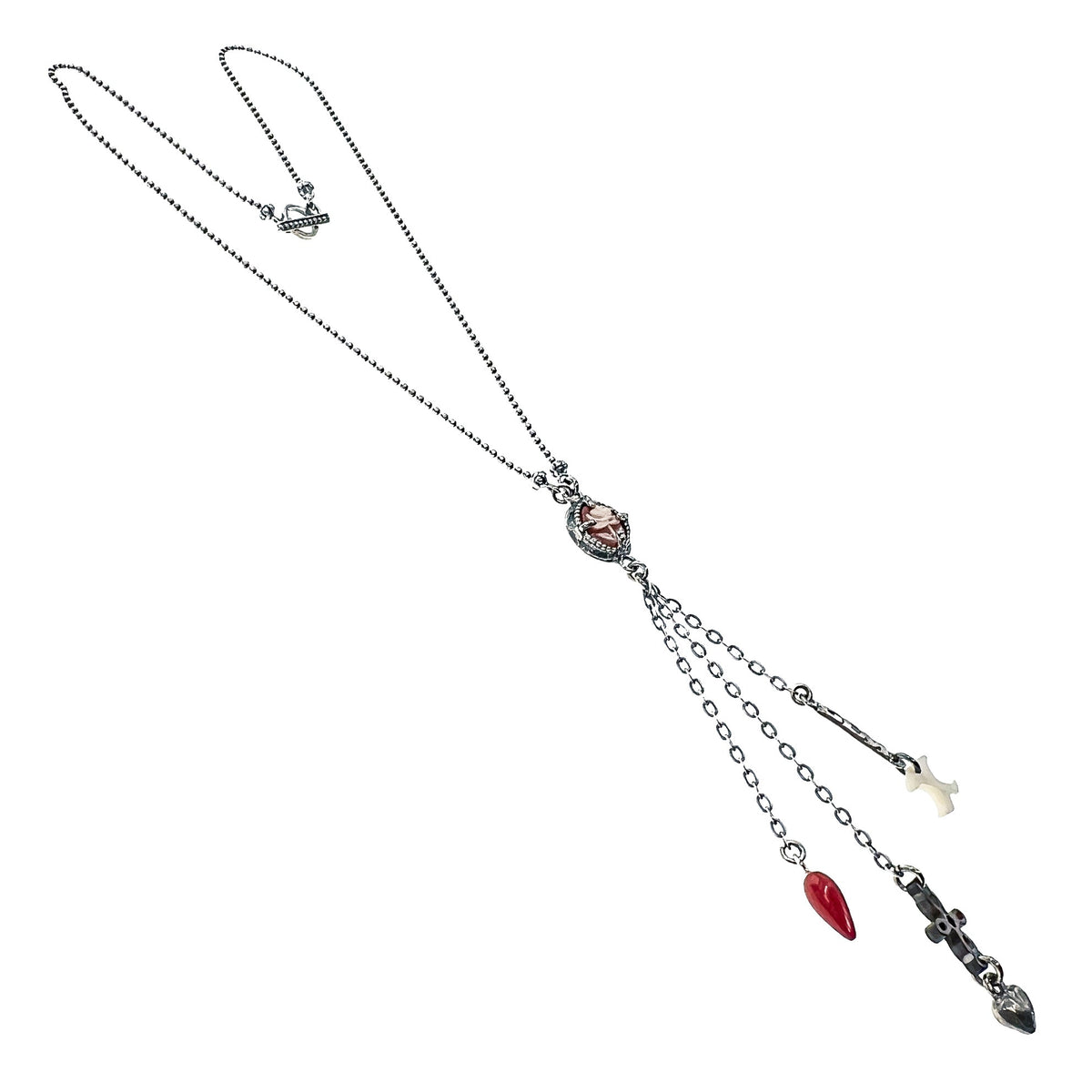 Camee Bedelketting – Sterling Zilver – Gem Kingdom