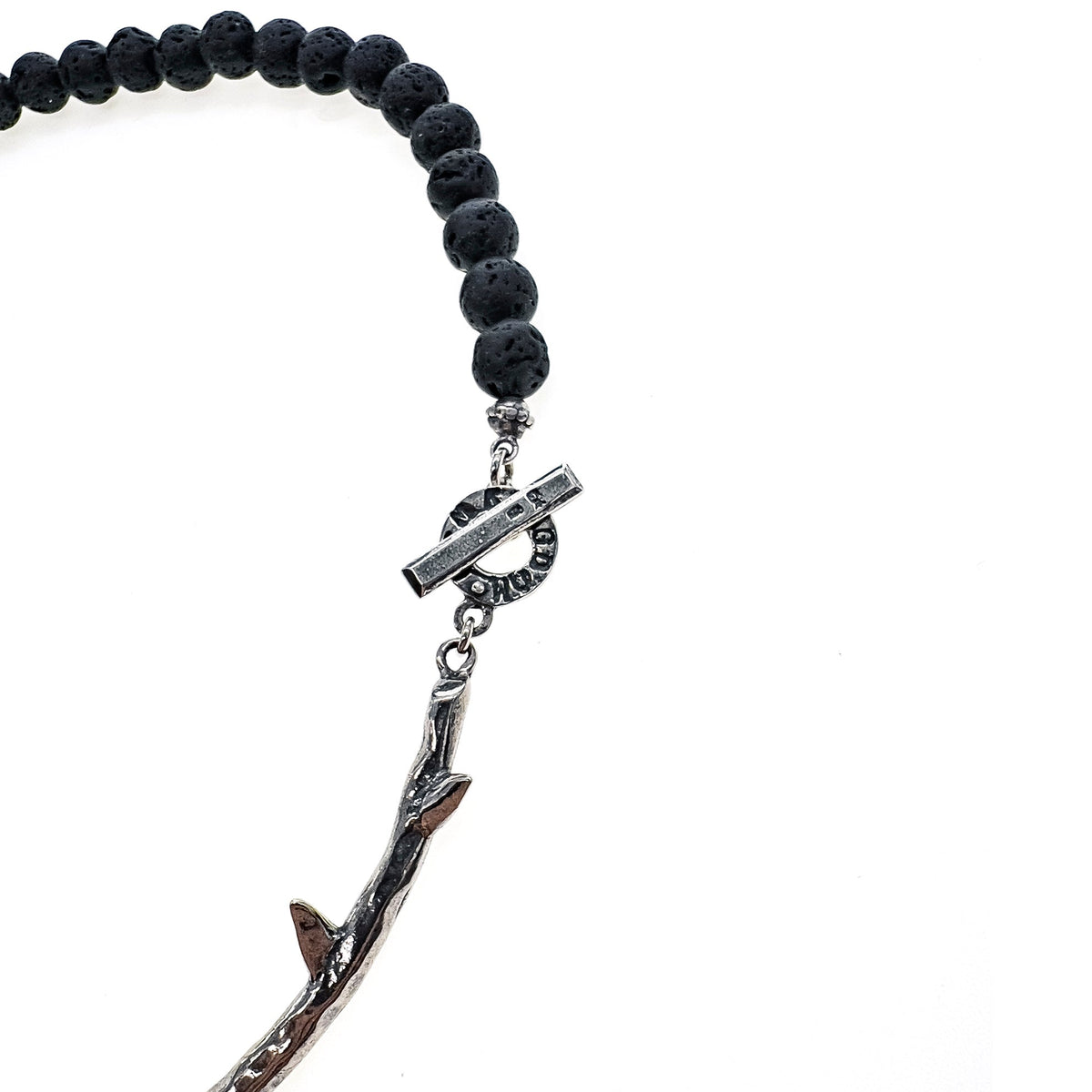 Rebel Rebel Thorn Necklace – Sterling Silver – Gem Kingdom