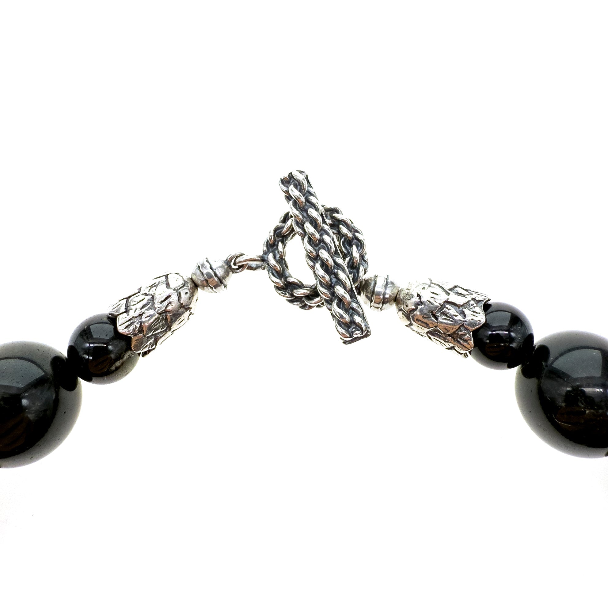 Rebel Rebel Golden Obsidiaan kralenKetting