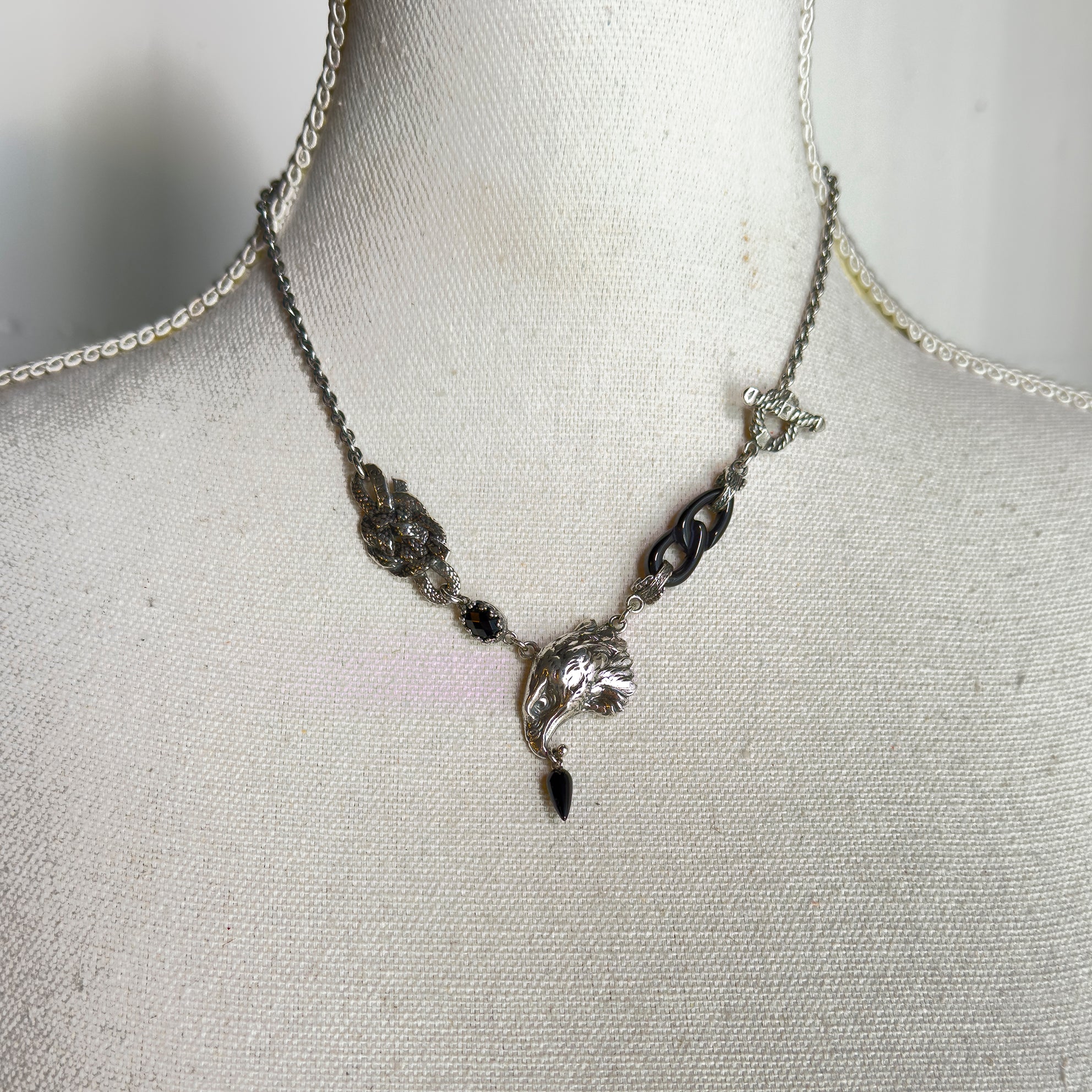 Eagle Necklace – Sterling Silver – Gem Kingdom