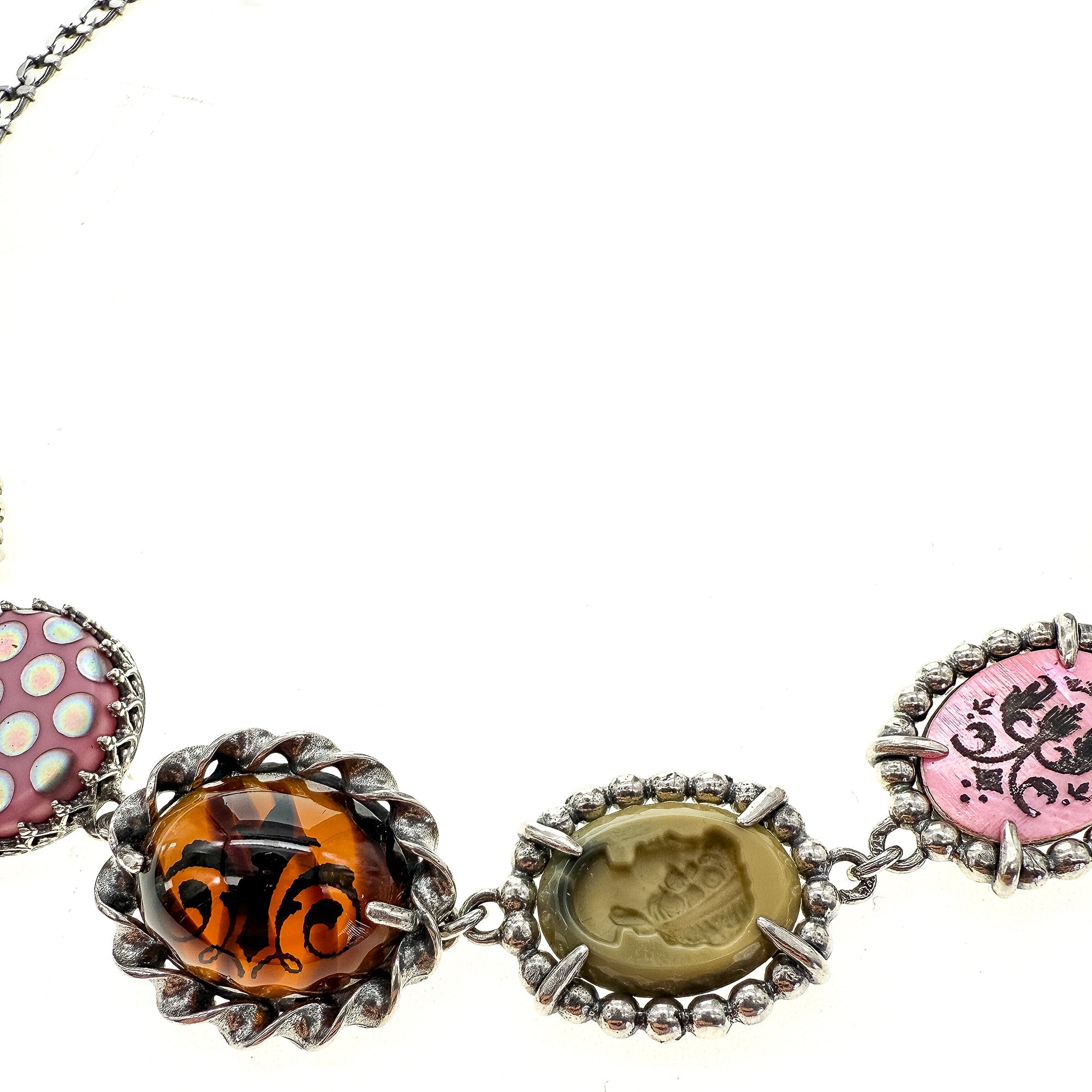Desire Collar Necklace – Sterling Silver – Gem Kingdom