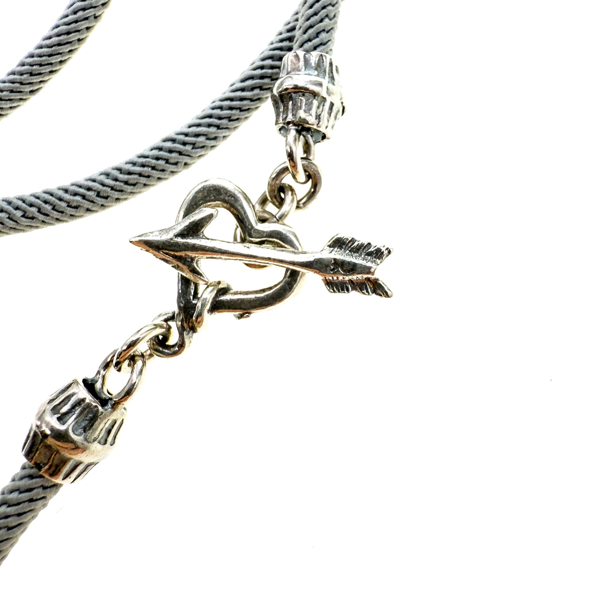 Blue Mirrored Pendant Necklace