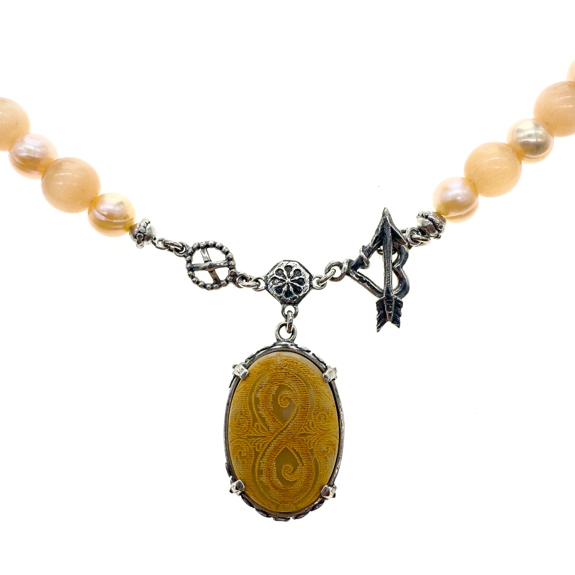 Golden Hour Necklace – Sterling Silver – Gem Kingdom
