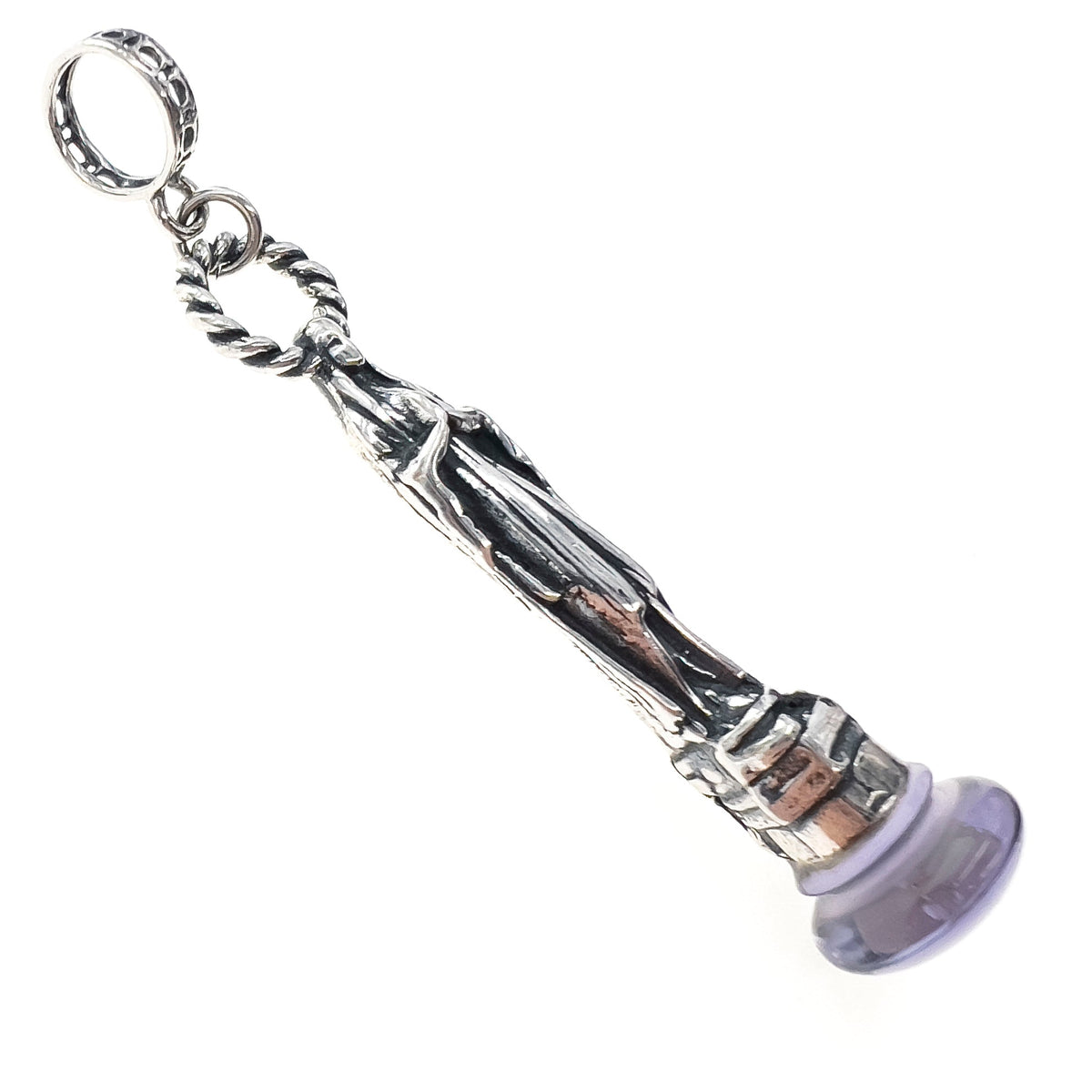 Madonna Pendant – Sterling Silver – Gem Kingdom