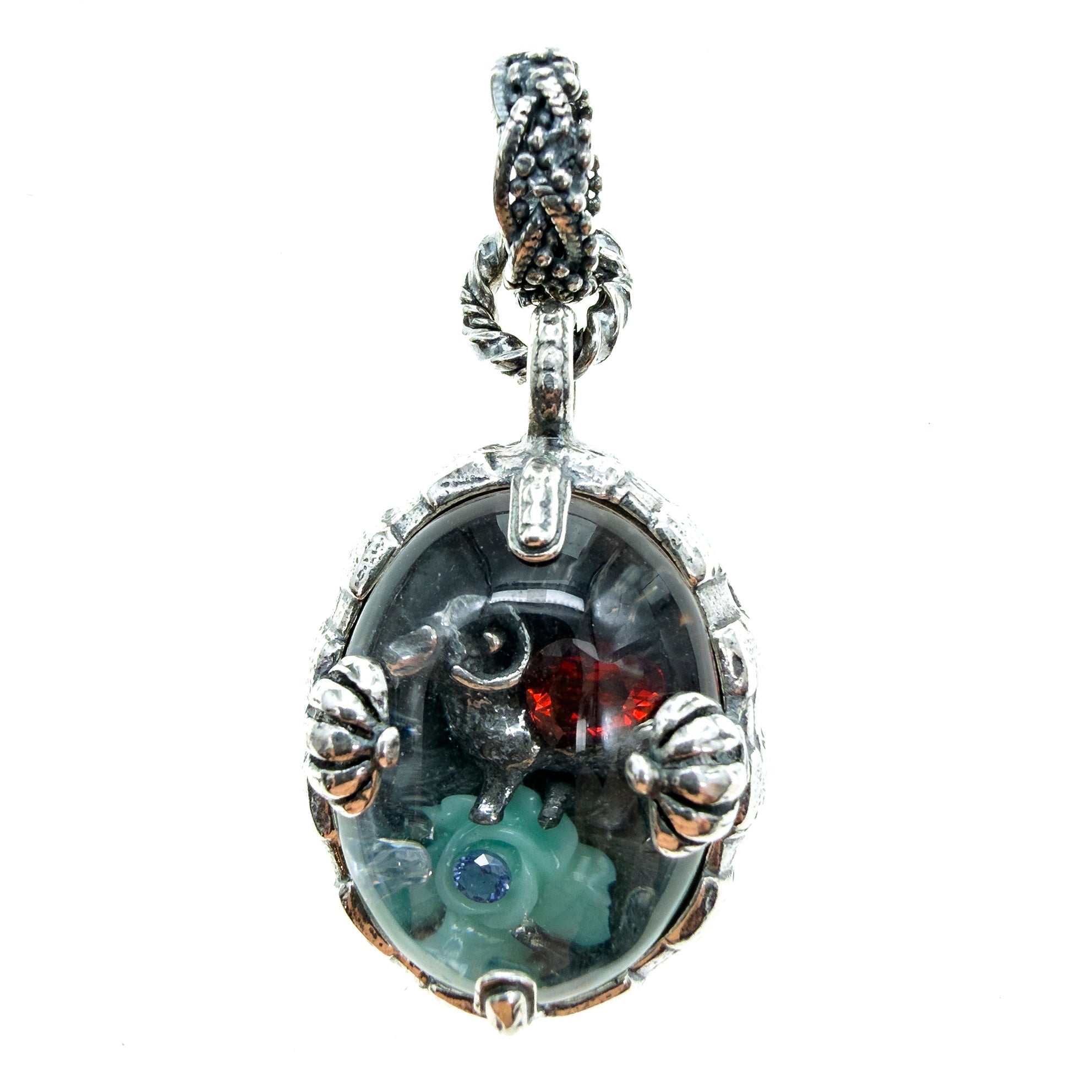 Pendant Through The Looking Glass – Sterling Silver – Gem Kingdom