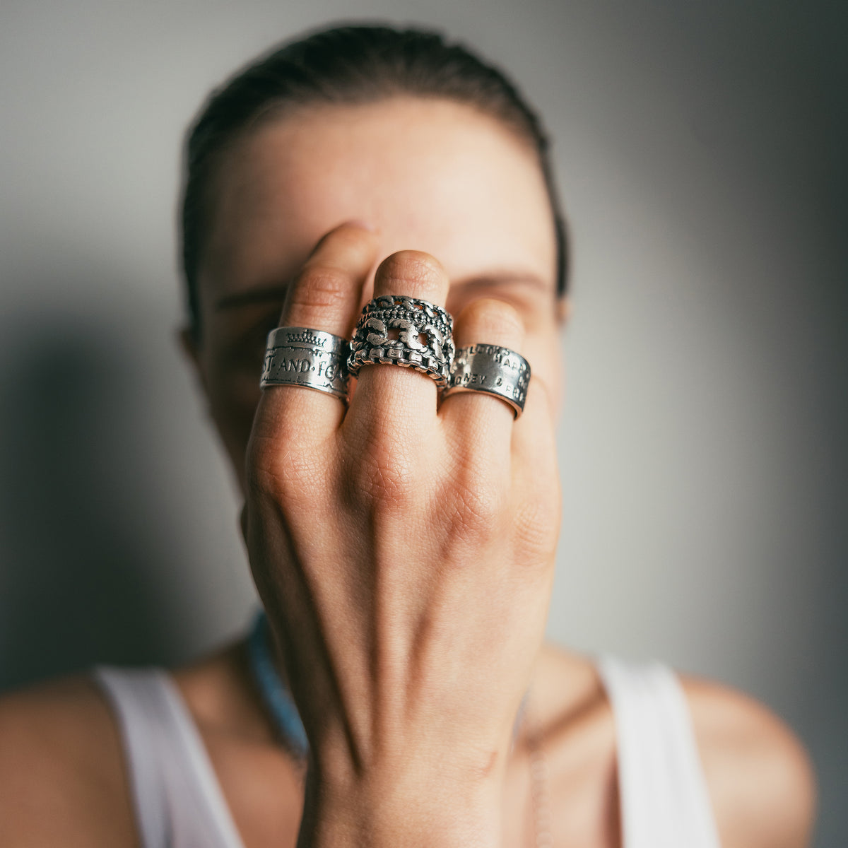 Be Just And Fear Not Ring – Sterling Zilver – Gem Kingdom
