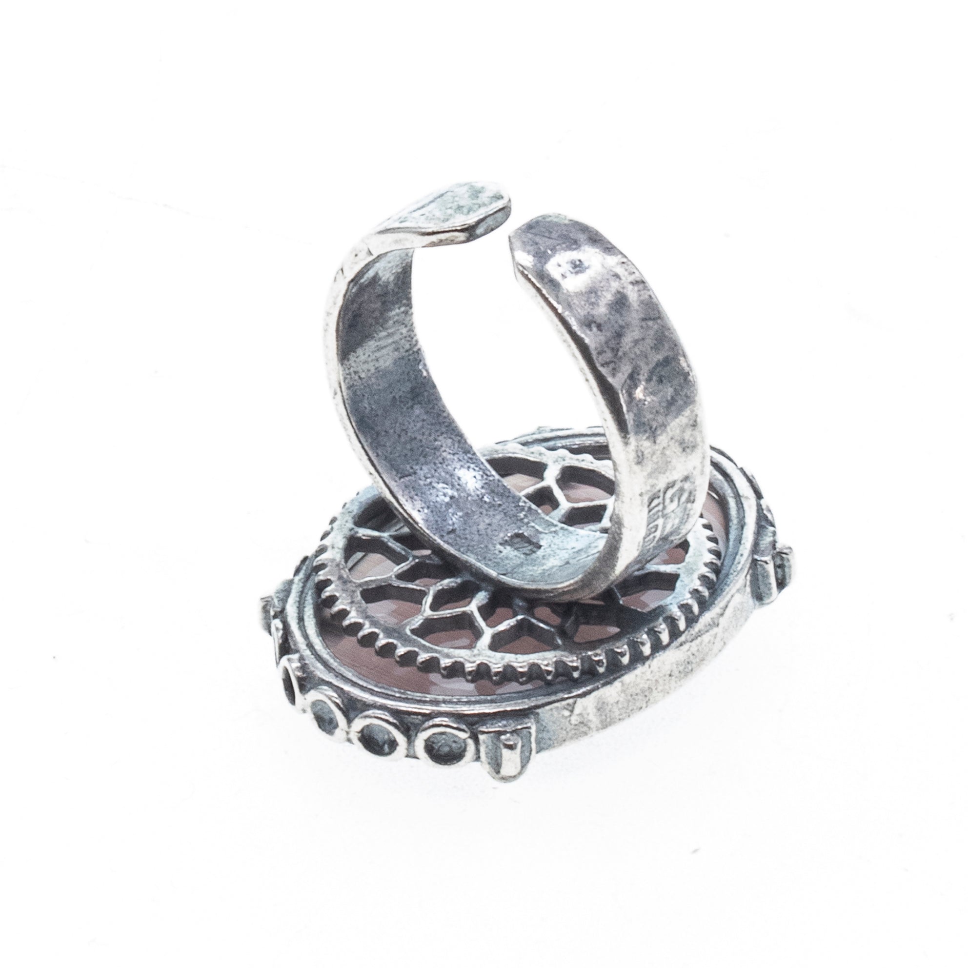 Purple Jumping Hare Ring – Sterling Silver – Gem Kingdom