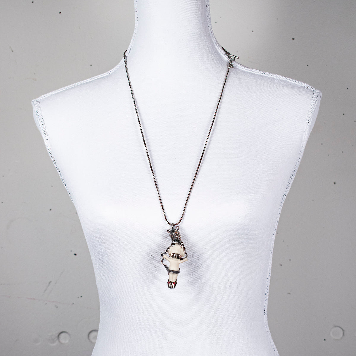 "Tokyo Girl" Ketting Wit En Zilver – Zilver – Gem Kingdom