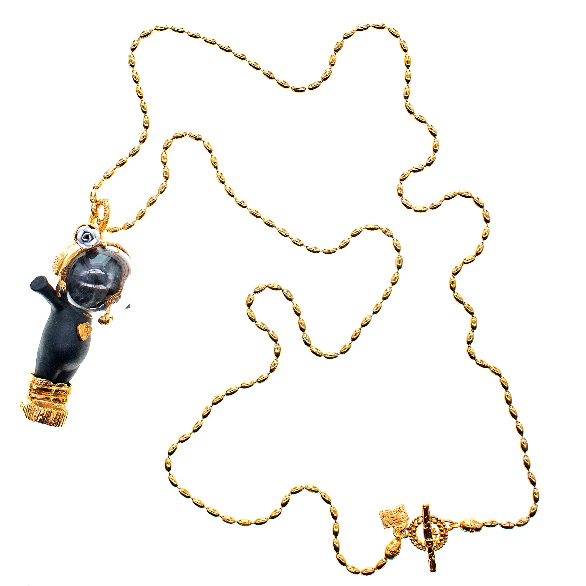 "Major Tom" Ketting Zwart En Goud