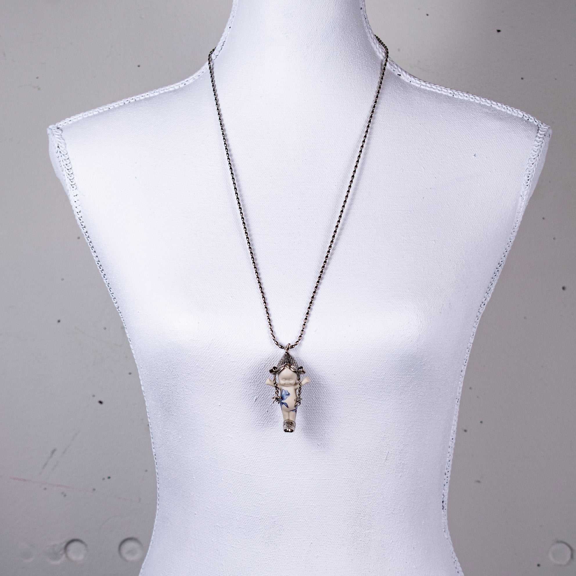 "Tulip" Ketting Zilver