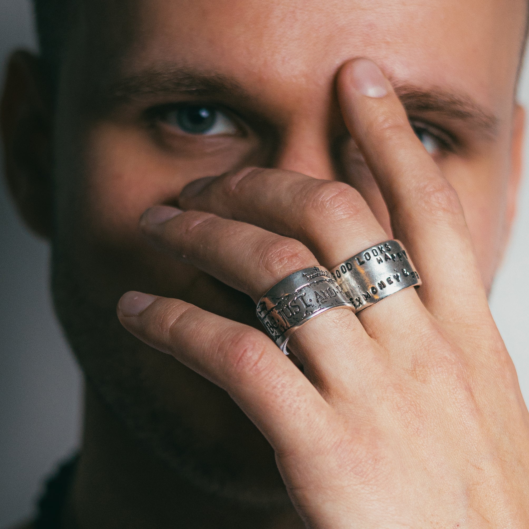 Zilveren Good Luck Ring