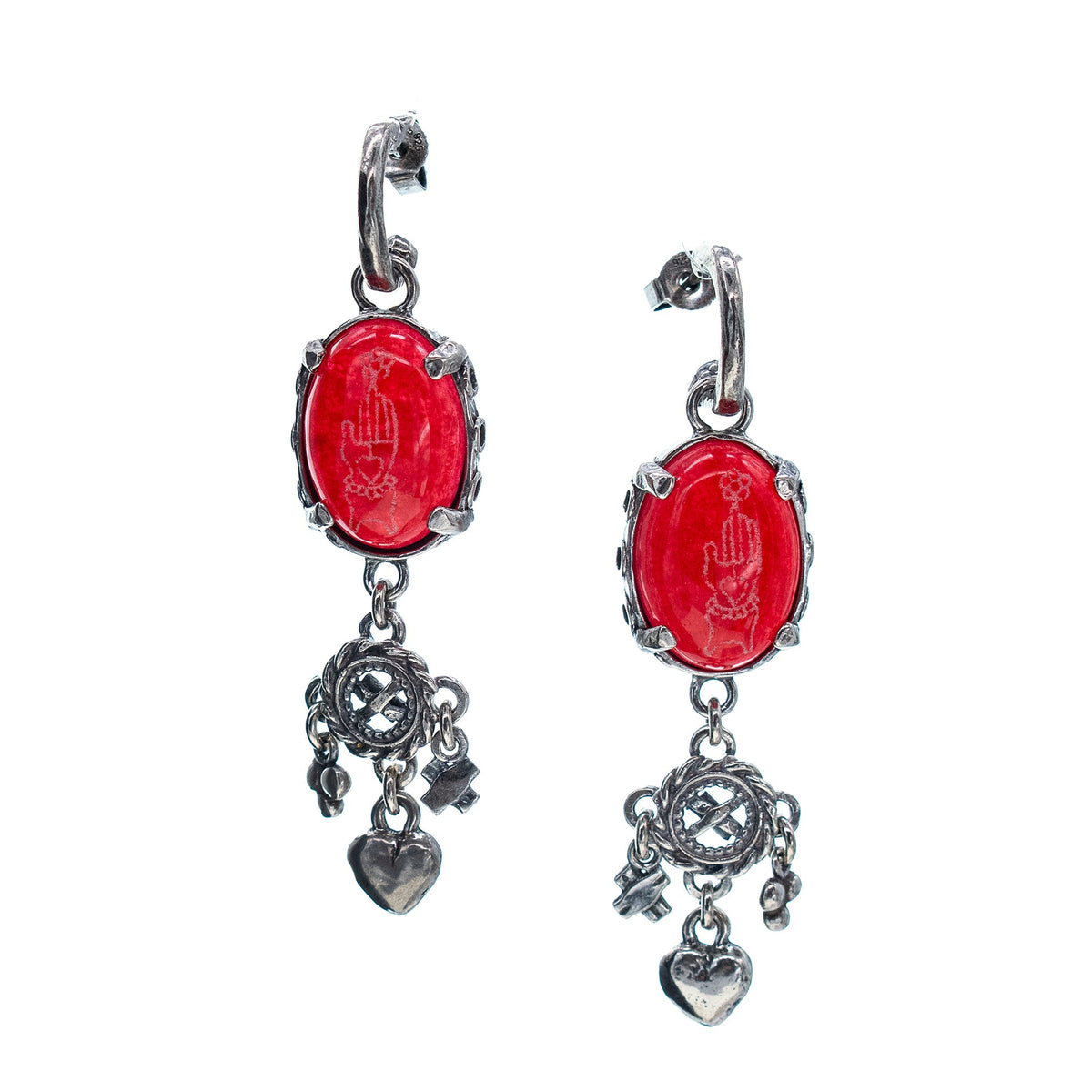 Back to the Future Hangoorbellen Rood – Zilver – Gem Kingdom