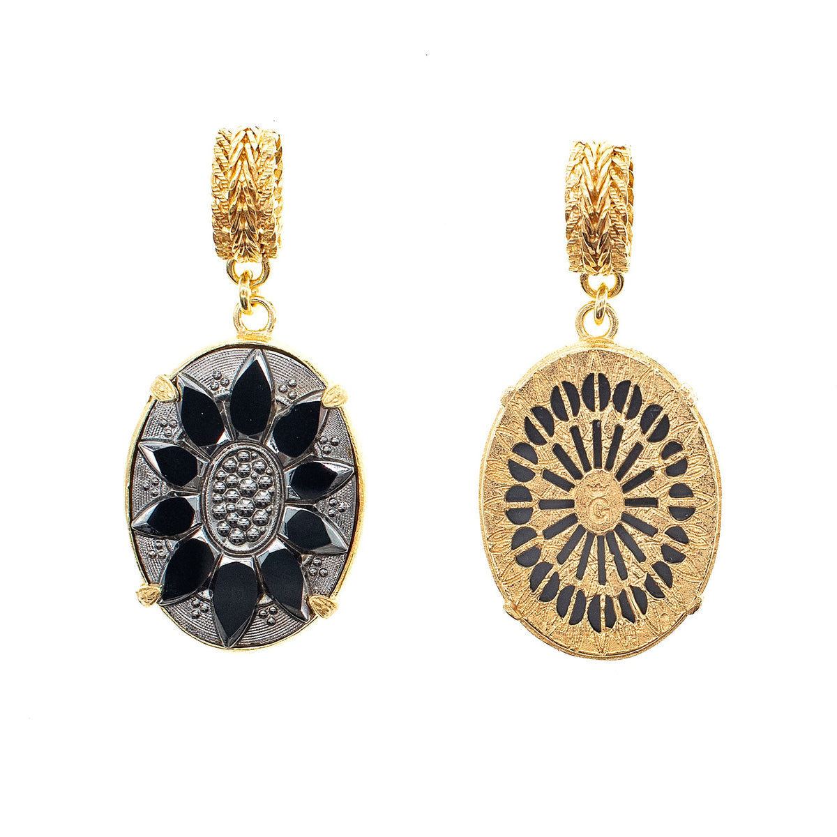 Noir Cosmos Hanger – Verguld – Gem Kingdom
