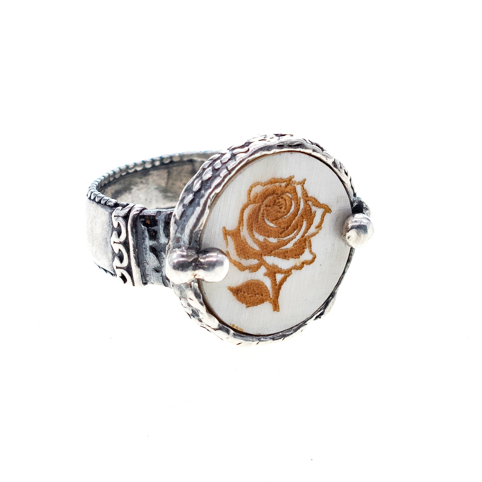 Rose Romance Ring – Sterling Silver – Gem Kingdom