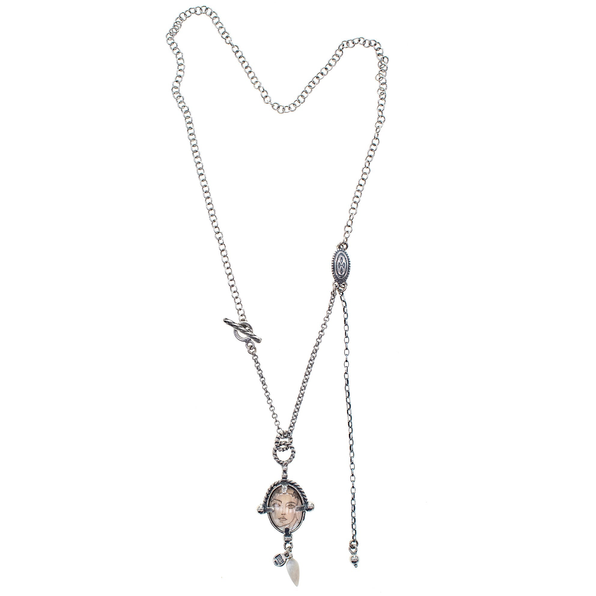 Picasso Necklace – Sterling Silver – Gem Kingdom