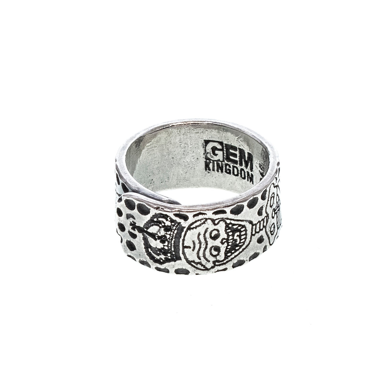 Skeleton Ring – Sterling Silver – Gem Kingdom