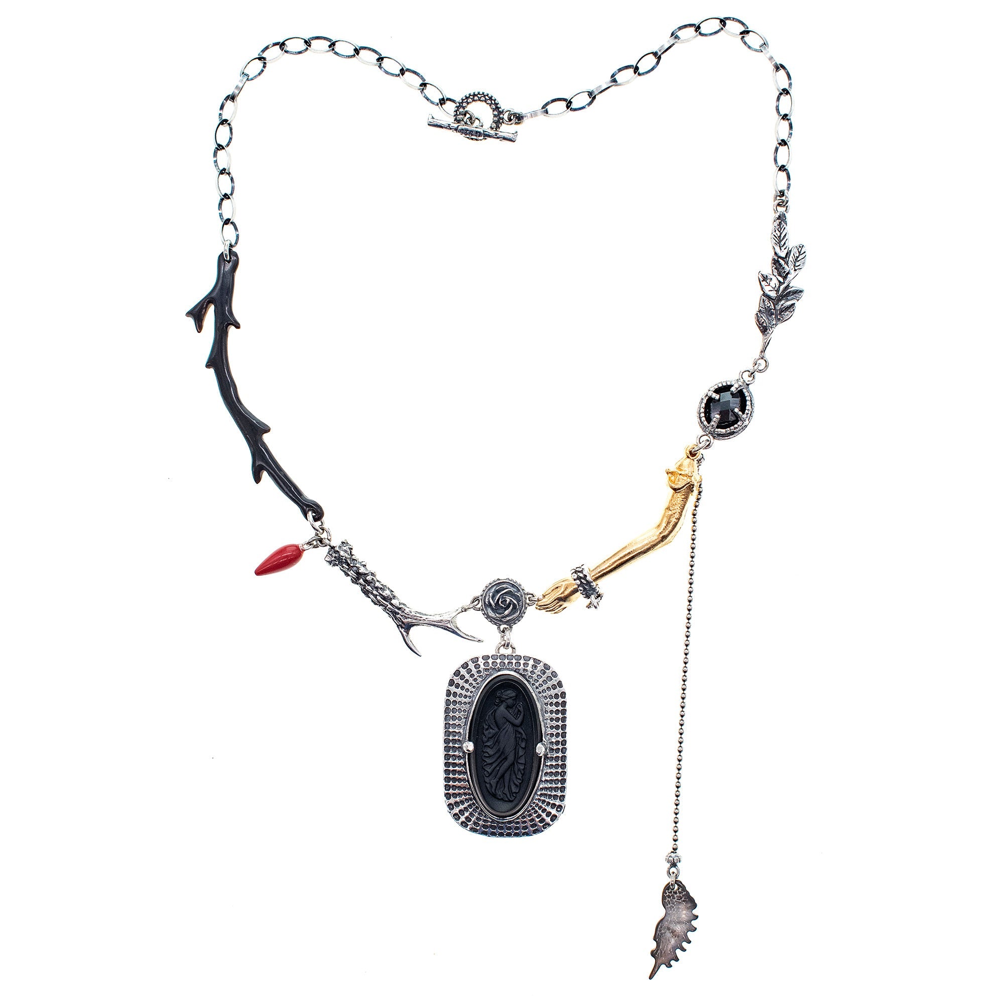 Vintage Muse Necklace – Sterling Silver – Gem Kingdom