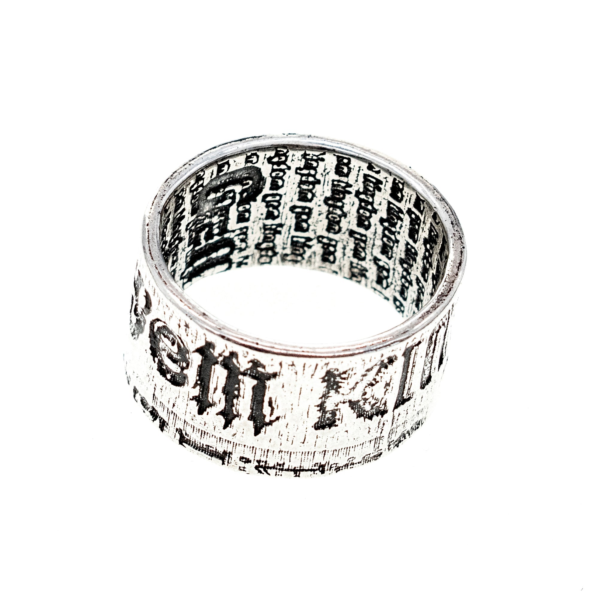 Gem Kingdom Band Ring – Sterling Silver – Gem Kingdom