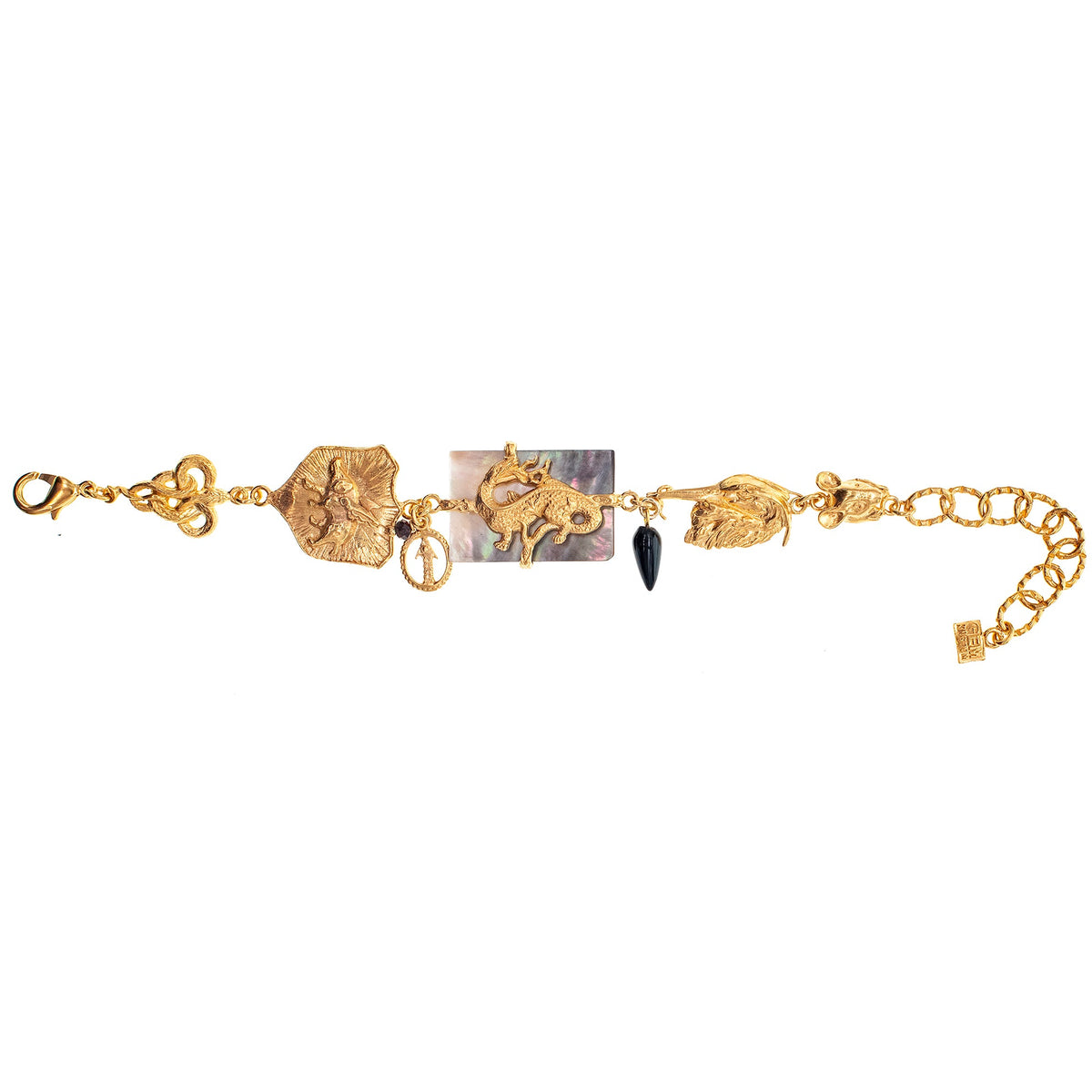 Lucky Creatures Bracelet – Gold Plated – Gem Kingdom