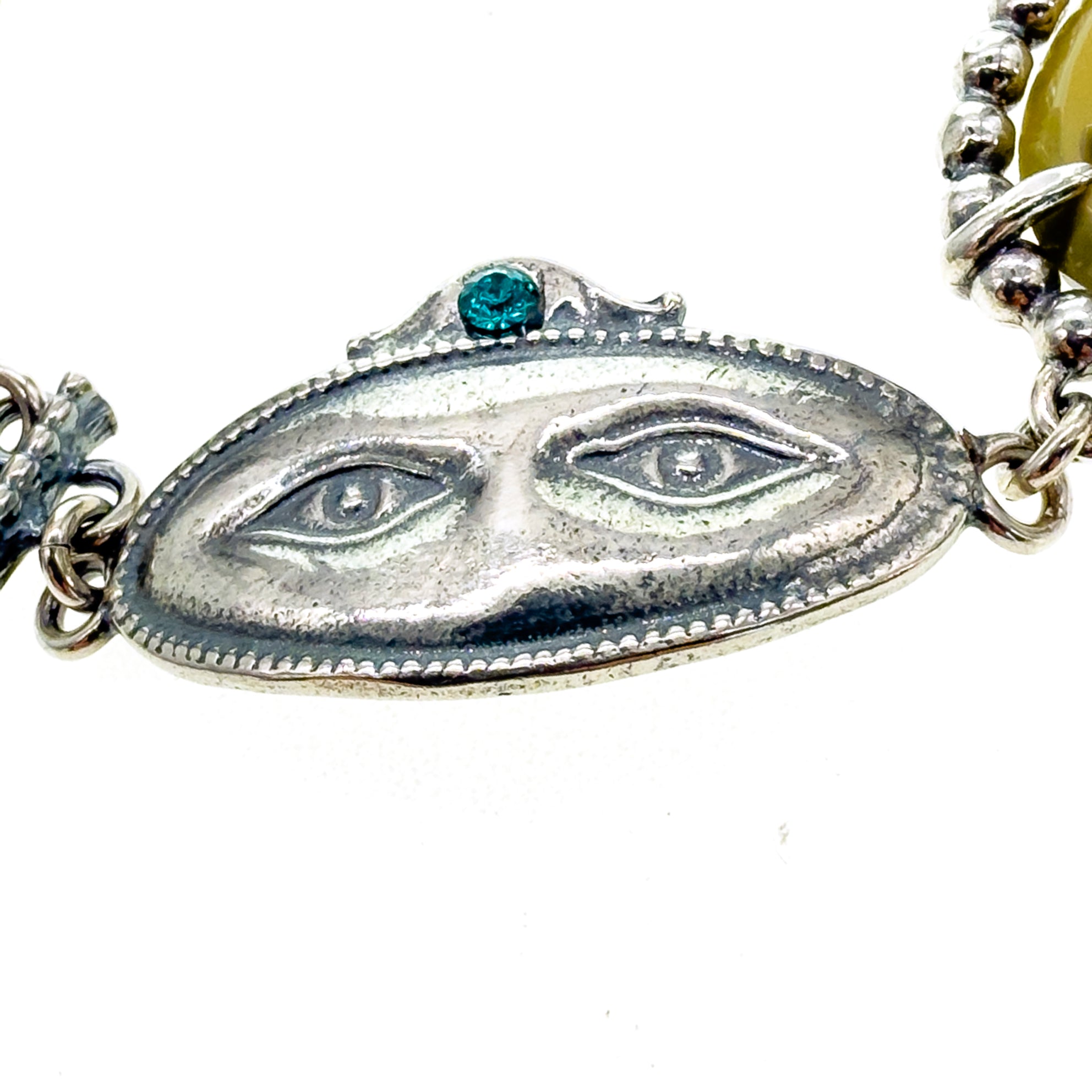 Ex Voto Cameo Bracelet – Sterling Silver – Gem Kingdom