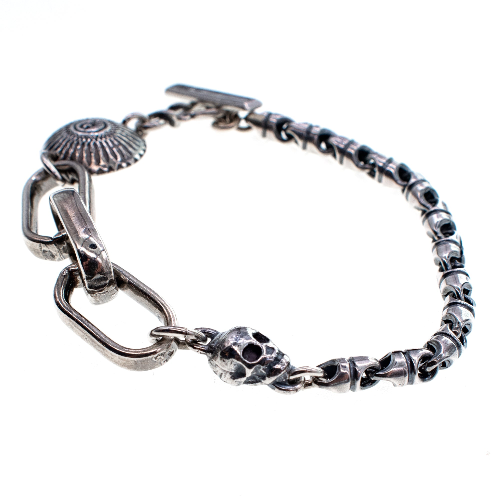 Rebel Rebel Silver Bracelet – Sterling Silver – Gem Kingdom