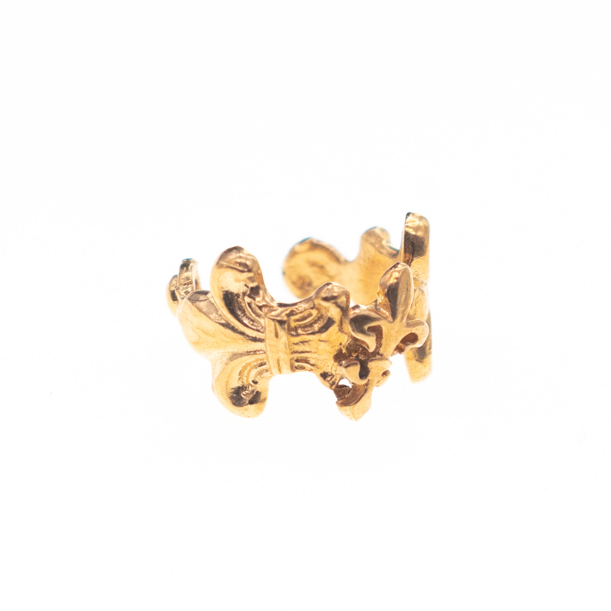Fleur-De-Lis Verguld Oormanchet