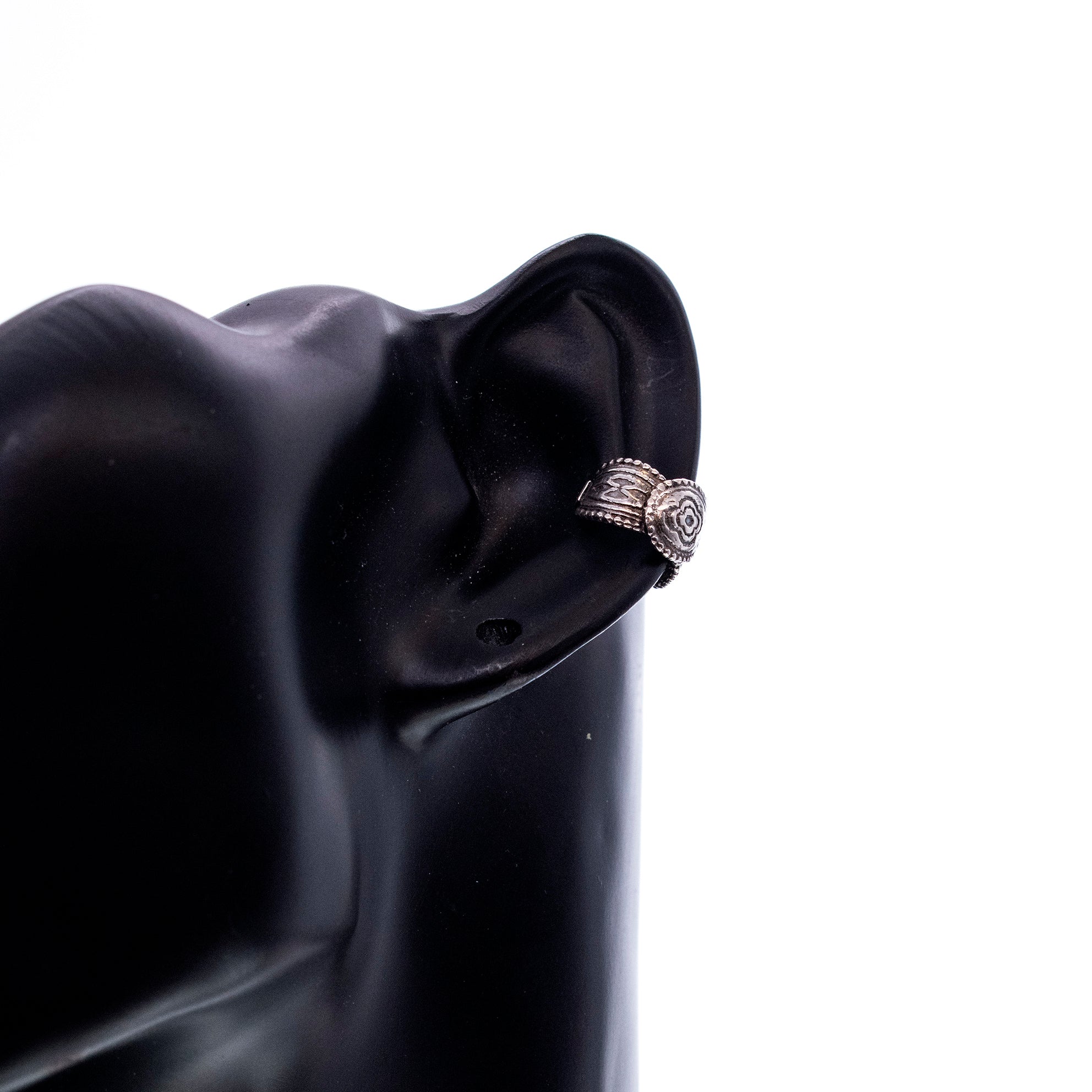 Wild Rose Sterling Silver Ear Cuff – Sterling Silver – Gem Kingdom