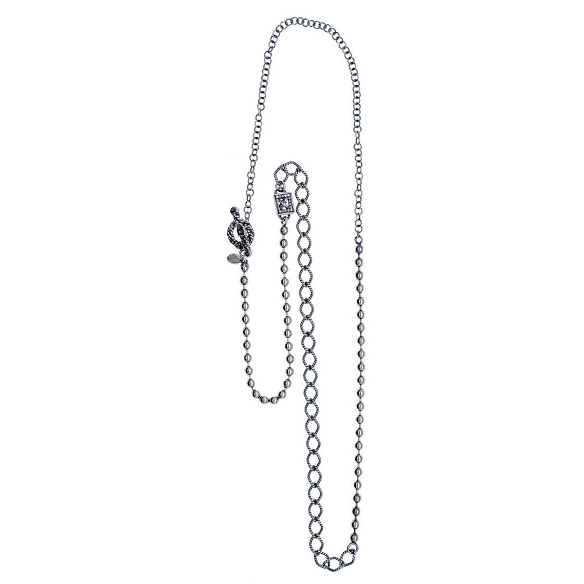 Zilveren Ketting Met Gemengde Schakels – Sterling Zilver – Gem Kingdom