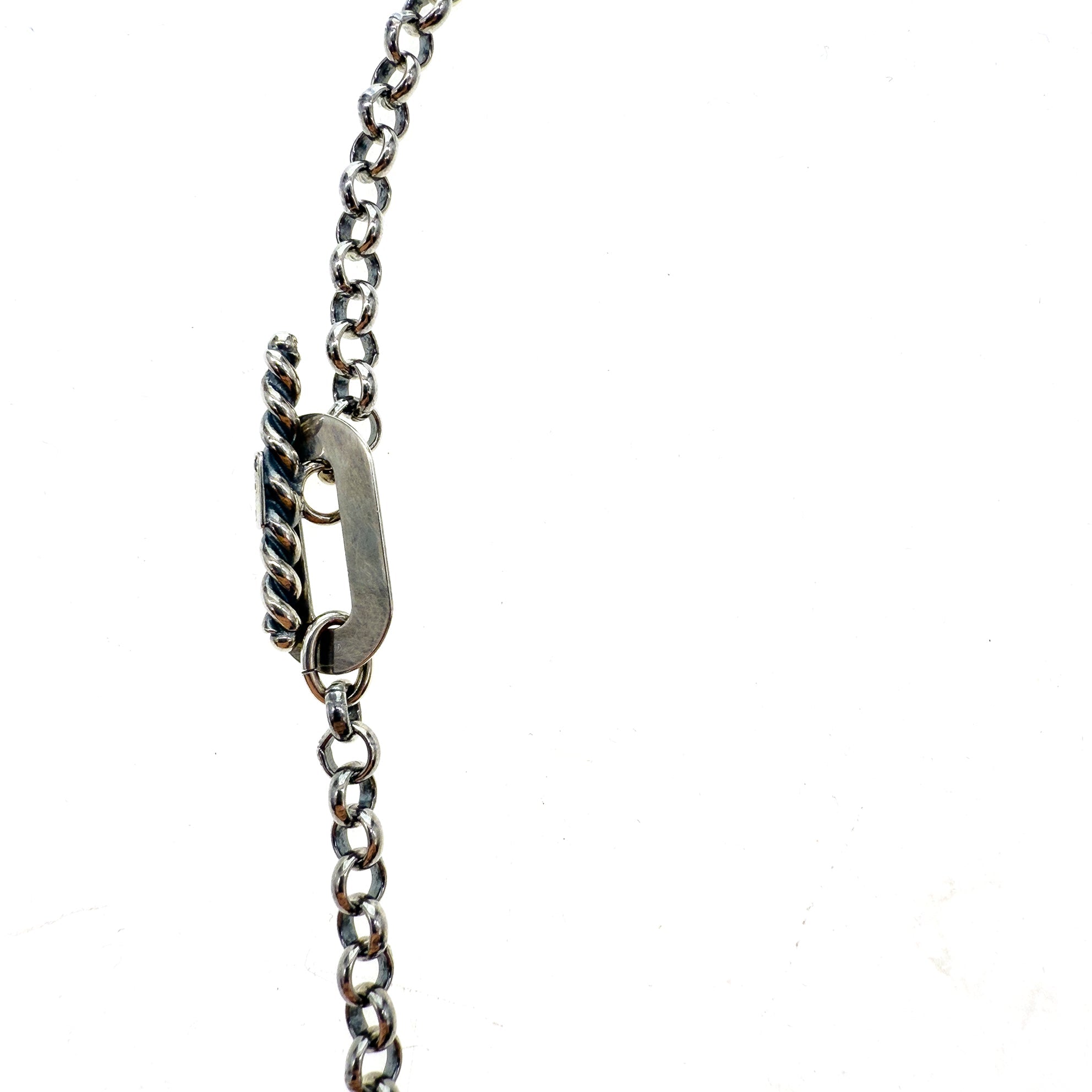 Curb And Belcher Sterling Silver Chain Necklace – Sterling Silver – Gem Kingdom