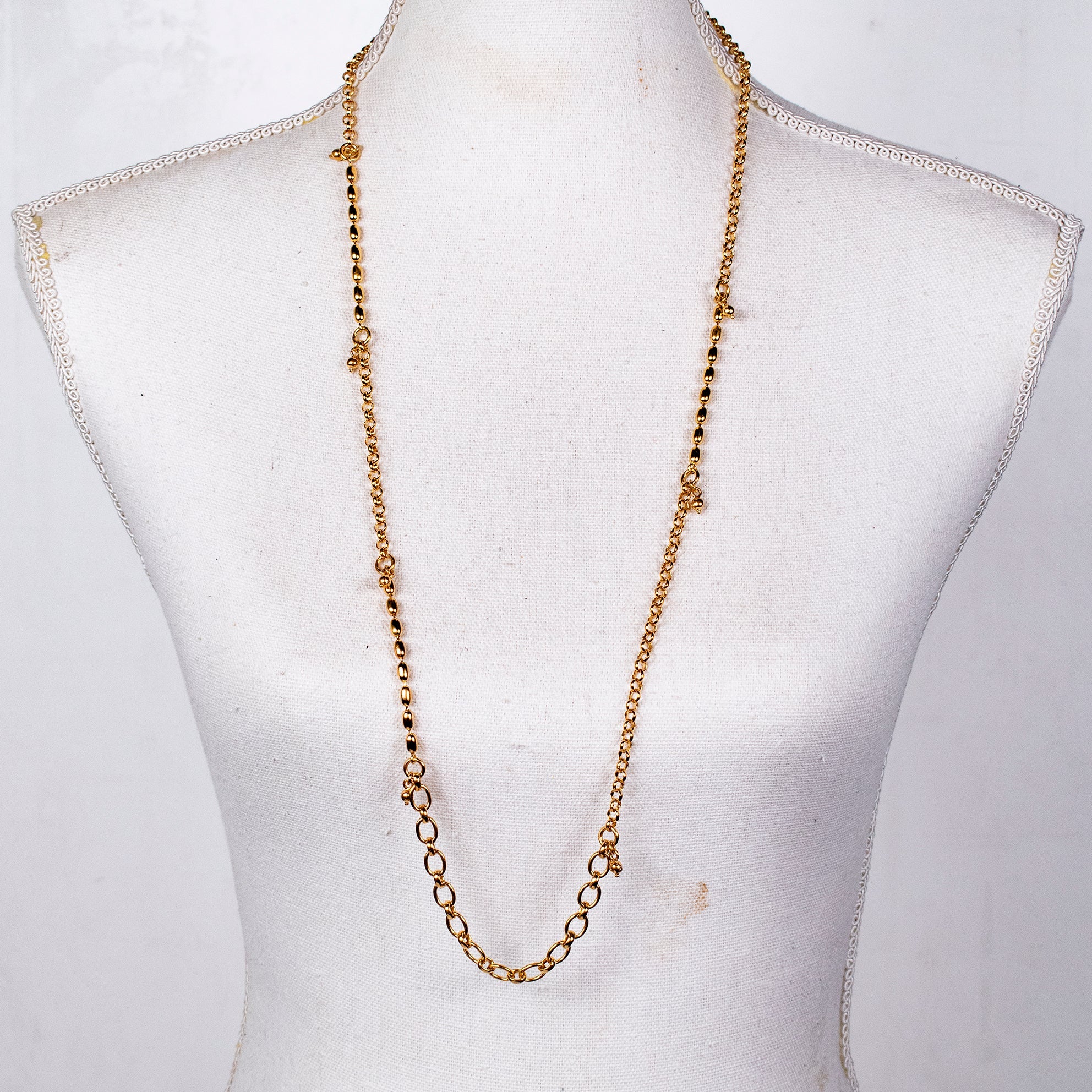 Versatile Multi-Link Chain – Gold Plated – Gem Kingdom
