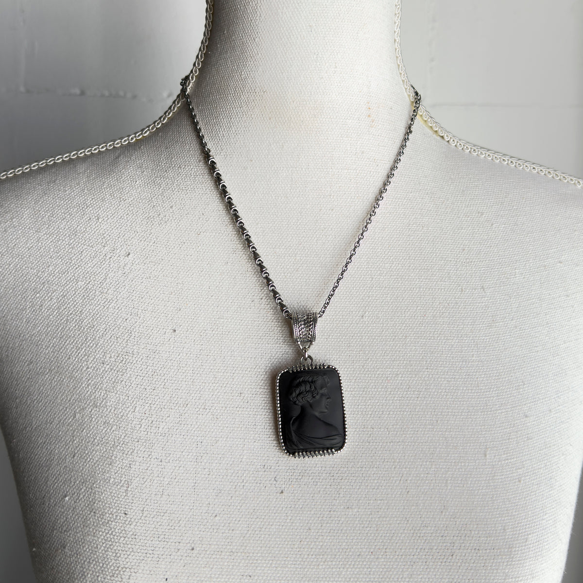 Rozenkrans Zilveren Ketting