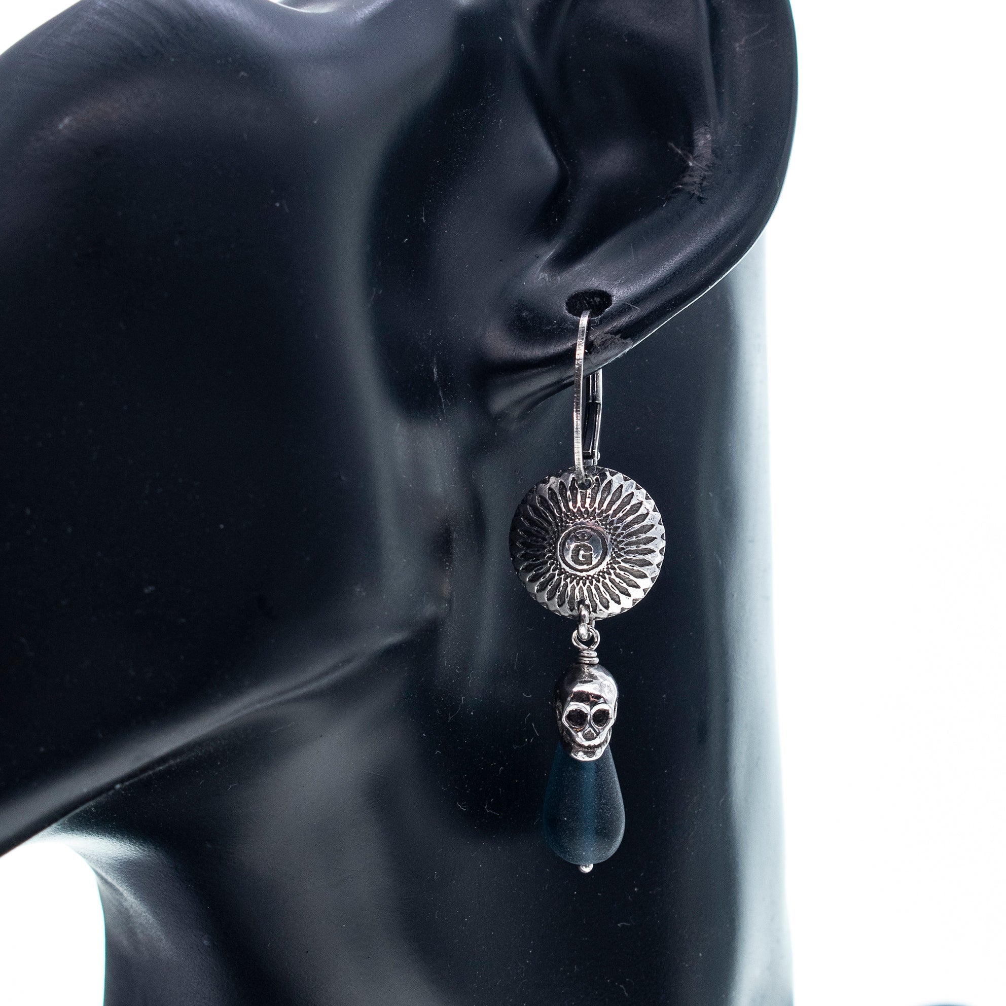 Drop Earrings Montana Blue – Sterling Silver – Gem Kingdom