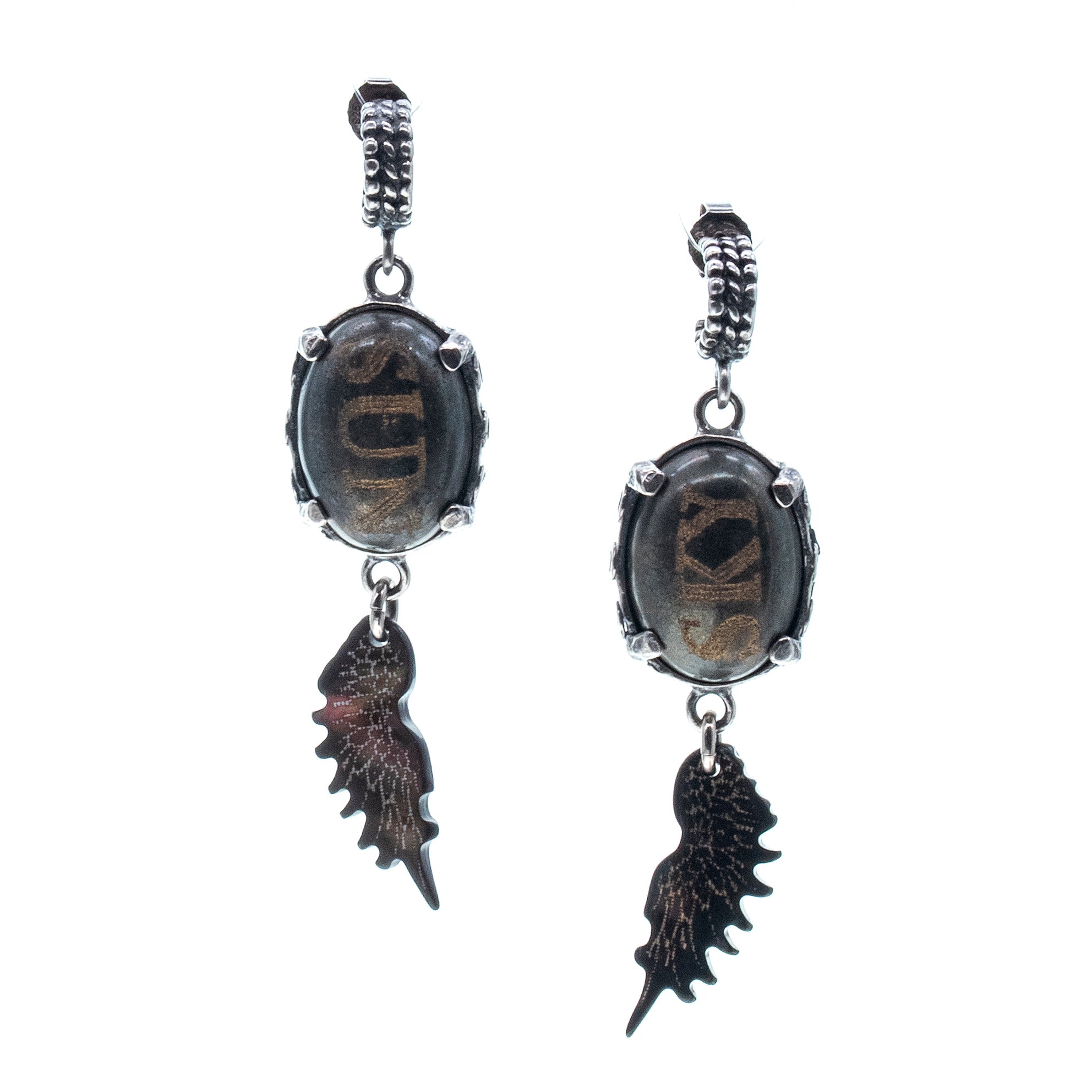 Sun And Sky Hoop Earrings – Sterling Silver – Gem Kingdom