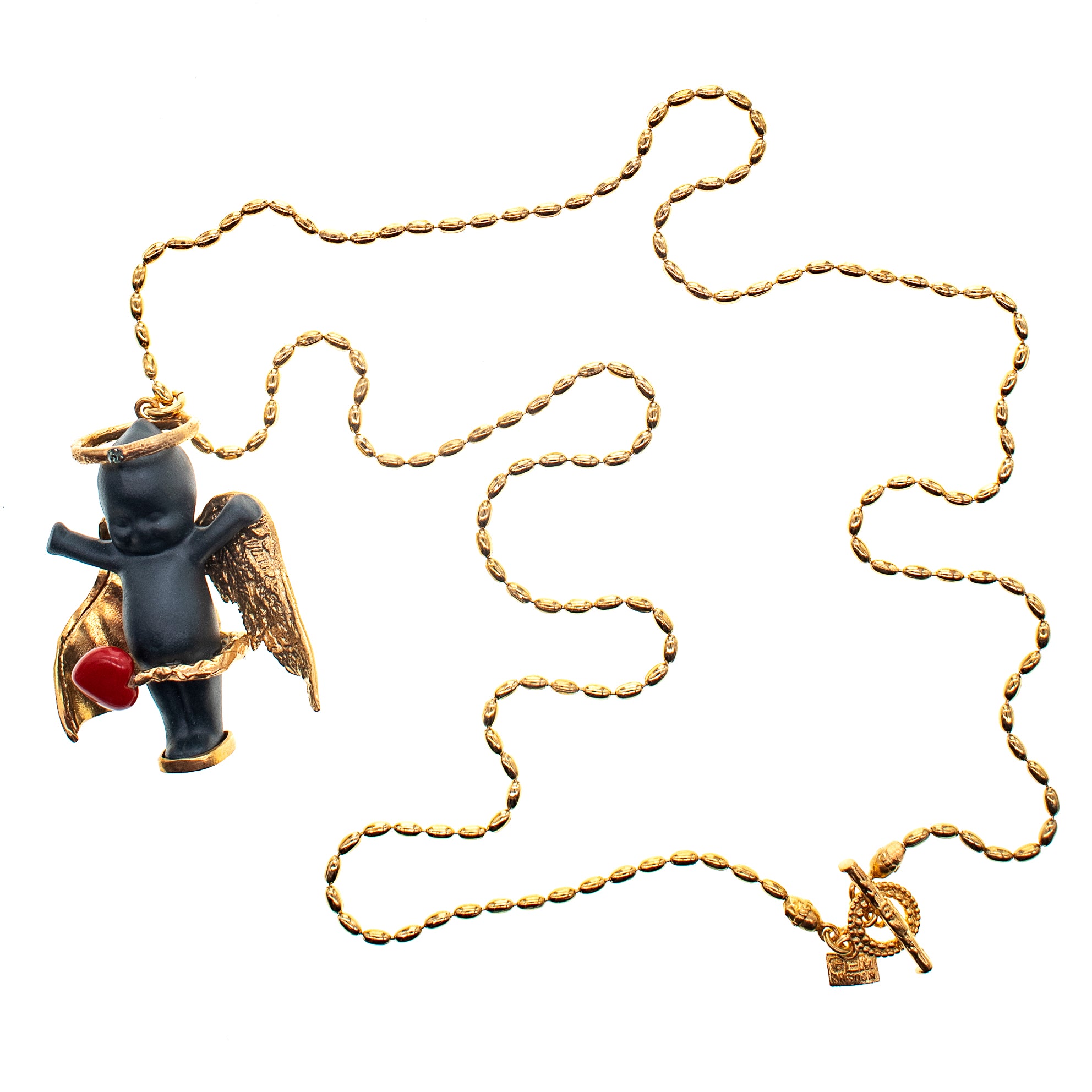 "Lucy In The Sky" Ketting Zwart En Goud