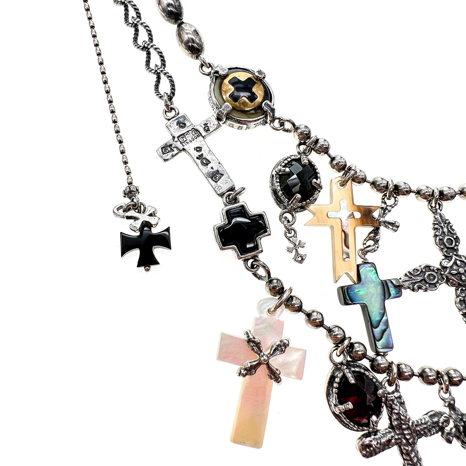 Sacred Relics Necklace – Sterling Silver – Gem Kingdom