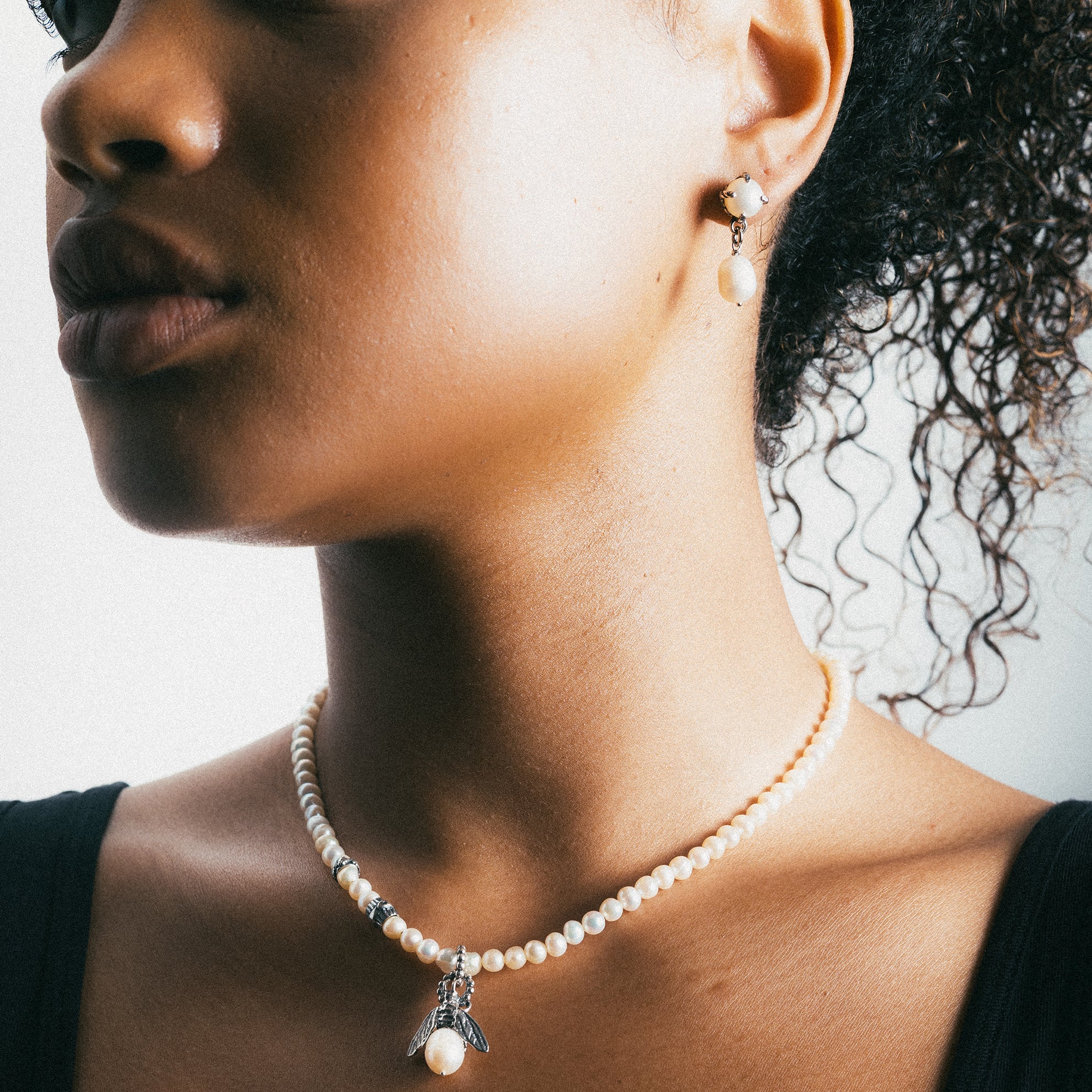 Bee My Honey Witte ParelKetting
