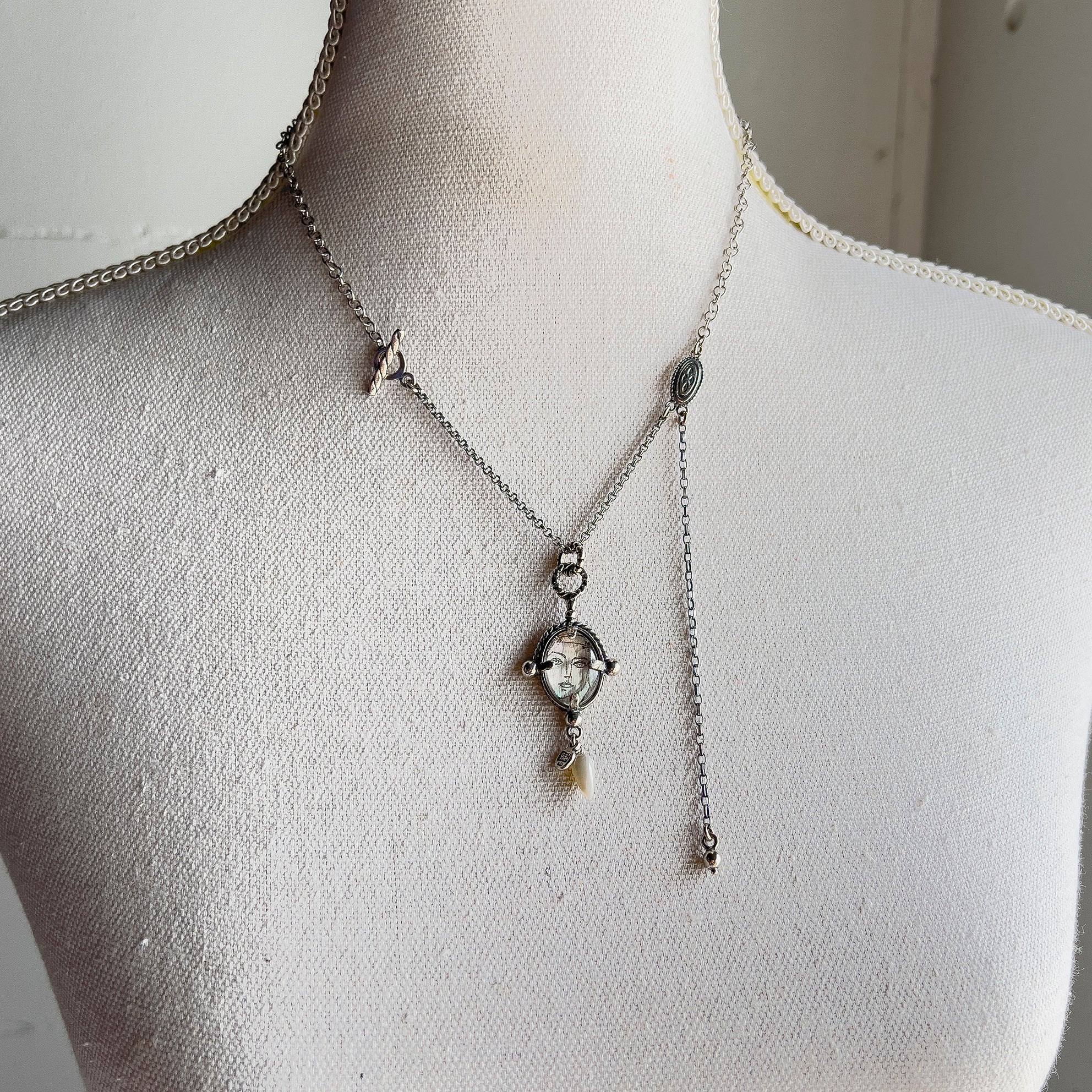 Picasso Necklace – Sterling Silver – Gem Kingdom