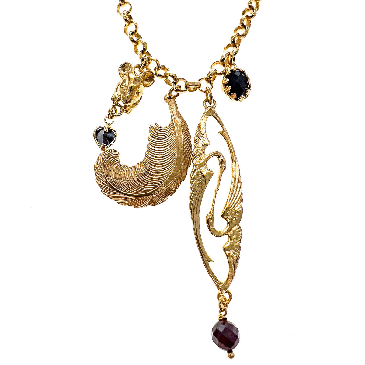 Bedelketting Creatures – 18K Verguld – Gem Kingdom