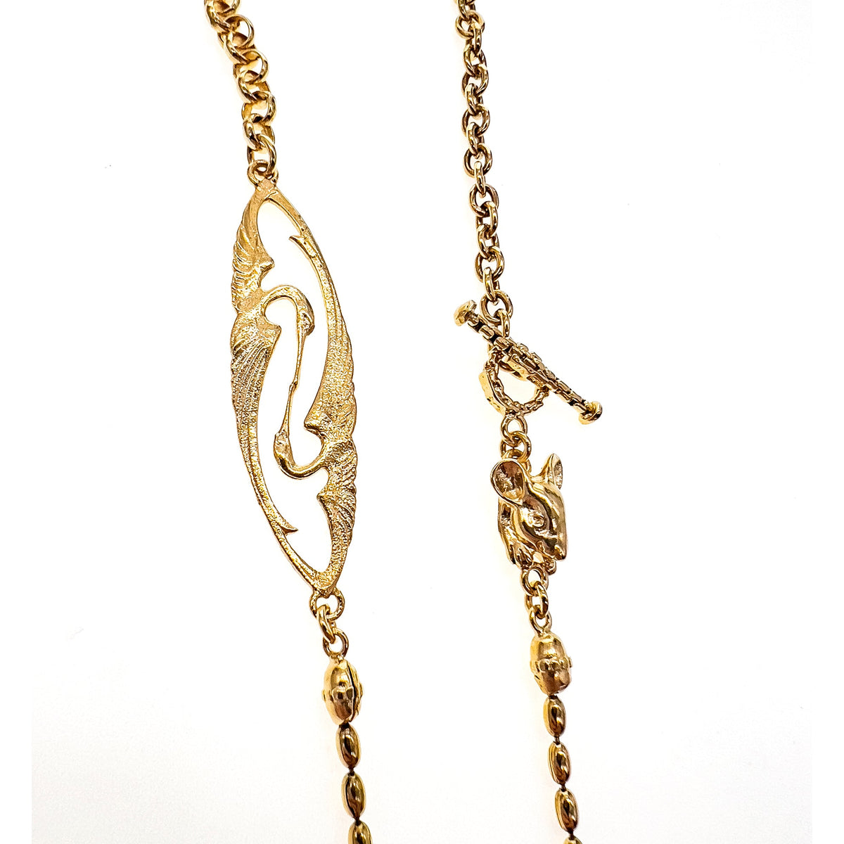Kraai Ketting – 18K Verguld – Gem Kingdom