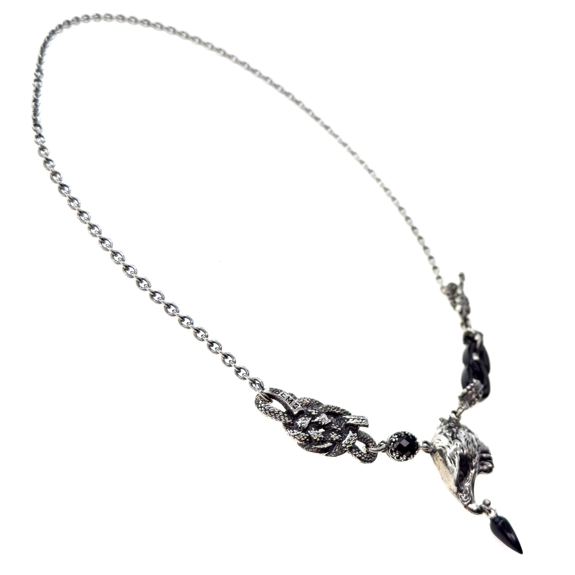 Eagle Necklace – Sterling Silver – Gem Kingdom