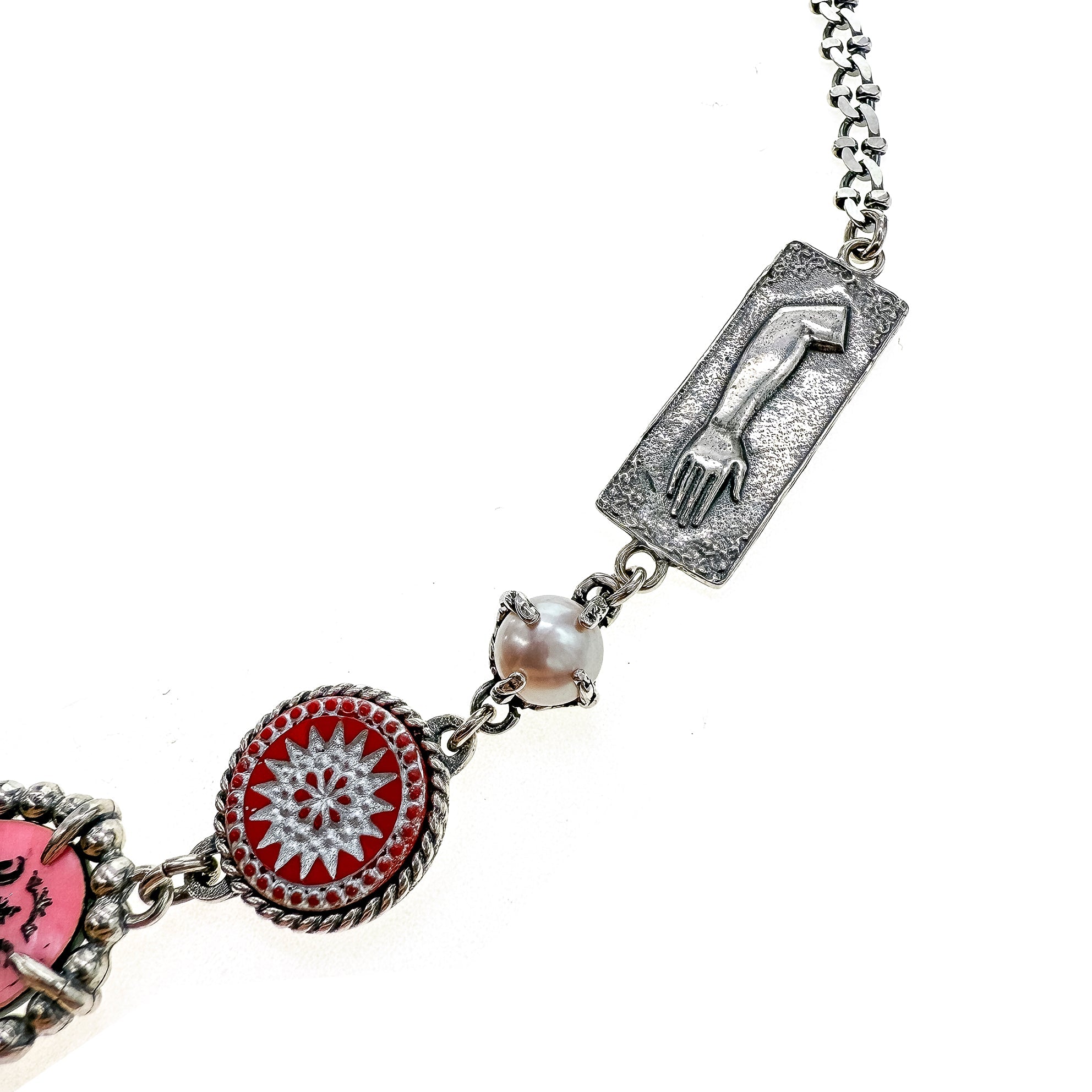 Desire Collar Necklace – Sterling Silver – Gem Kingdom