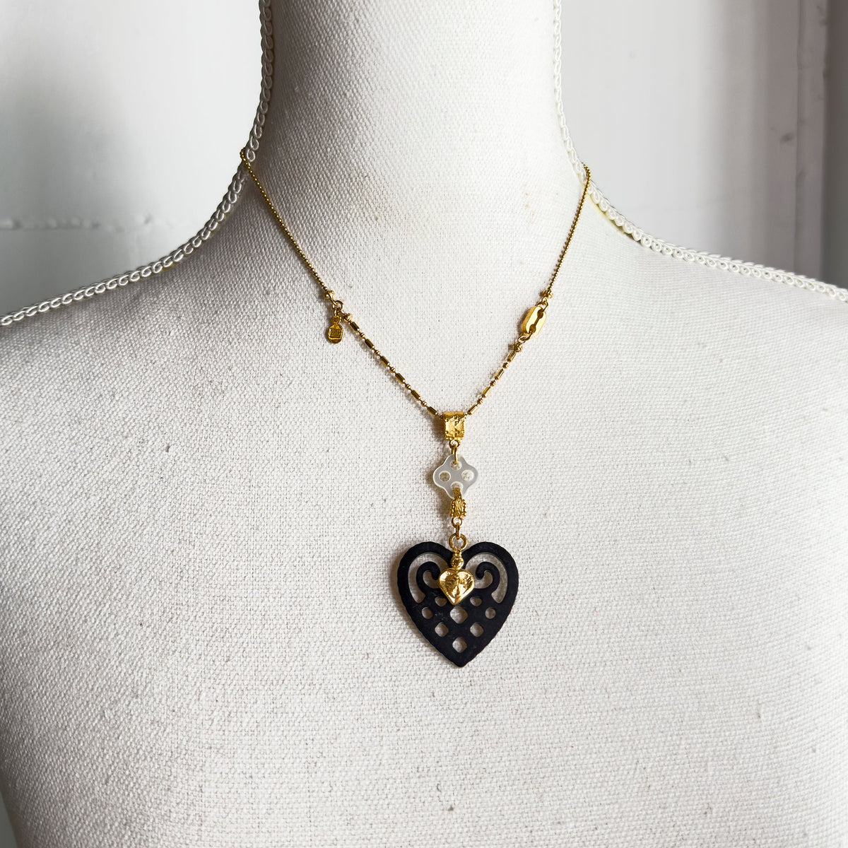 Hart Ketting – 18K Verguld – Gem Kingdom